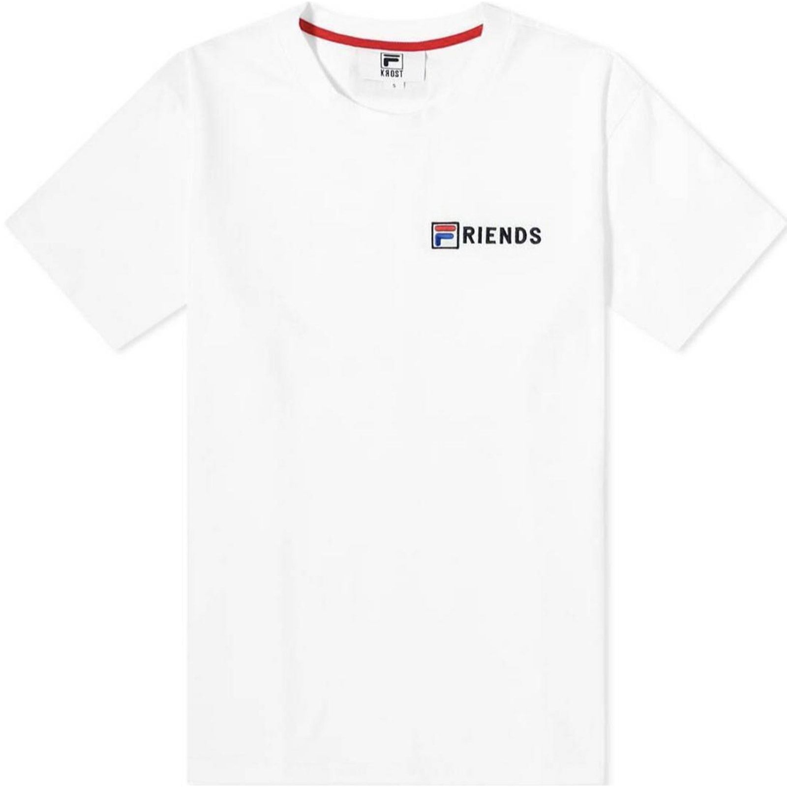 Fila KROST X Fila Taylen Tee T-Shirt Support Your Friends NWT $60 Size US L / EU 52-54 / 3 - 1 Thumbnail