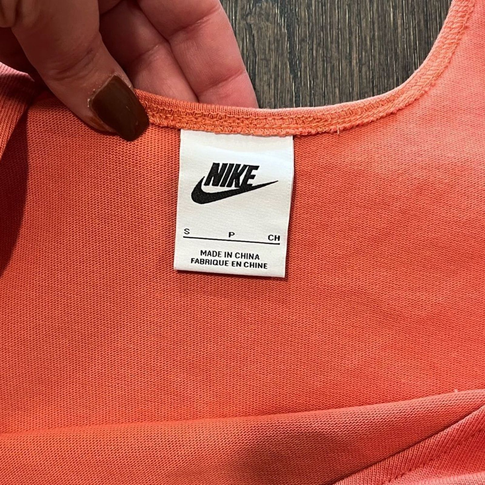 Nike NWOT Nike Woman's Sleeveless Cotton Coral Tank Dress Size S / US 4 / IT 40 - 3 Thumbnail