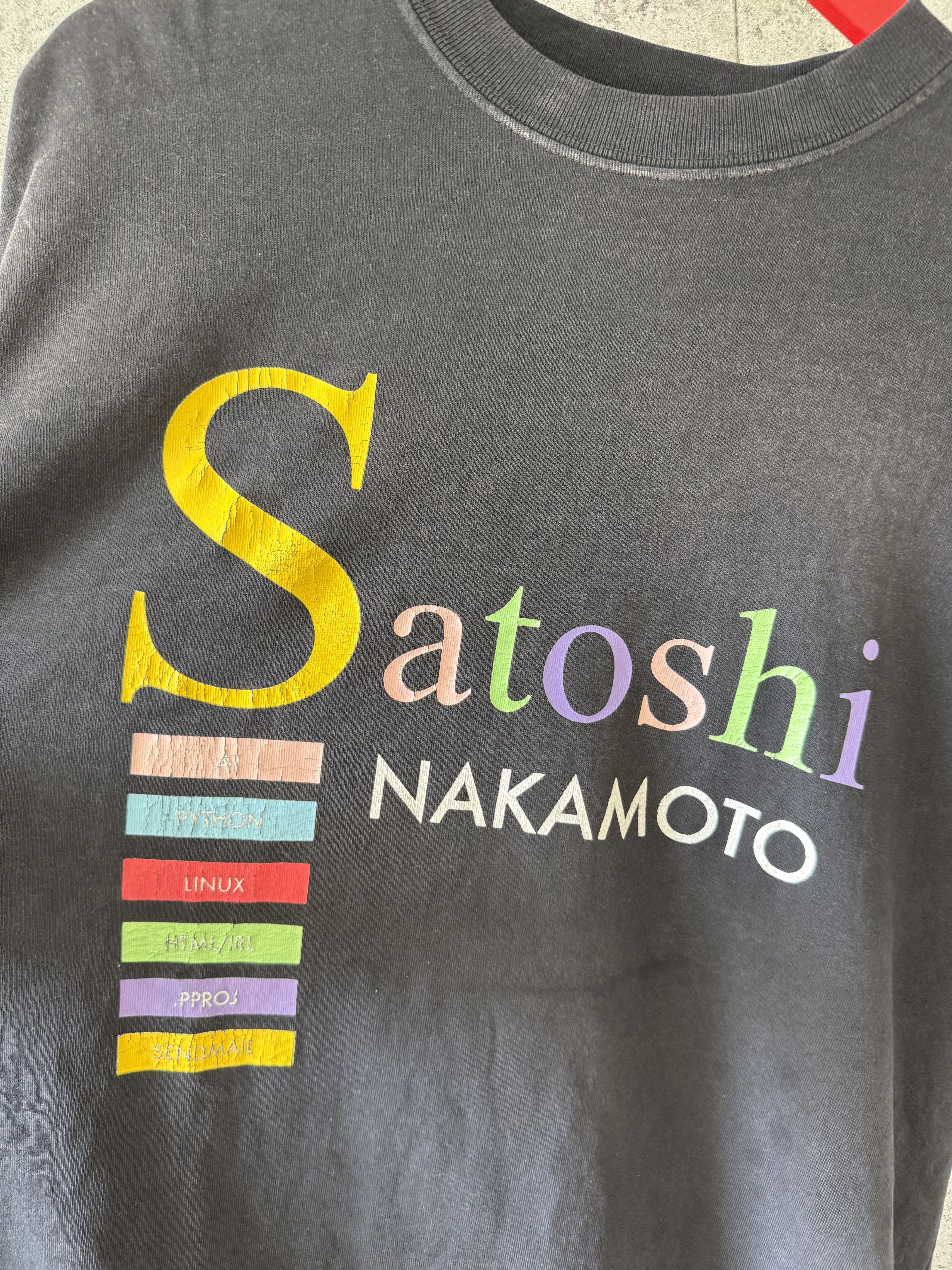 Satoshi Nakamoto Satoshi Nakamoto best code t shirt Size US L / EU 52-54 / 3 - 4 Thumbnail