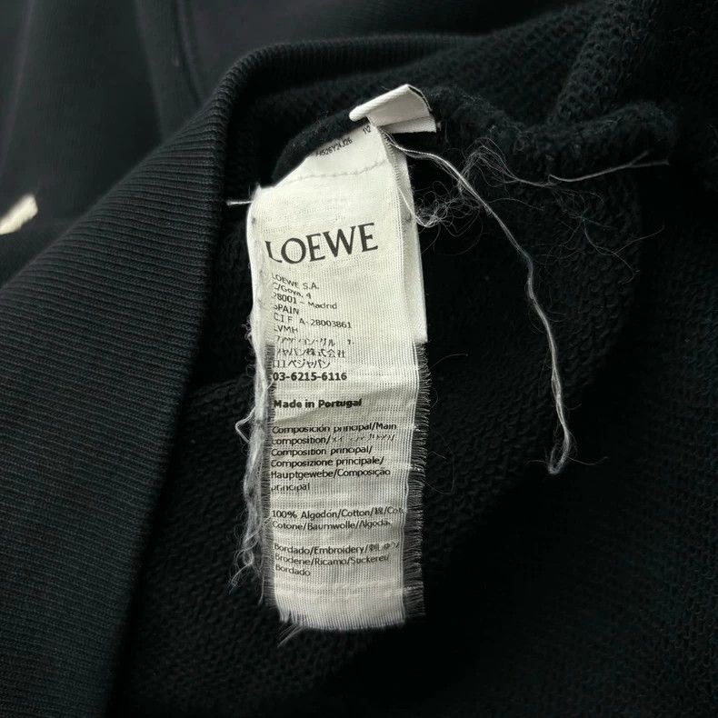 Loewe Loewe Letter embroidered round neck pullover long sleeve s Size L / US 10 / IT 46 - 3 Thumbnail