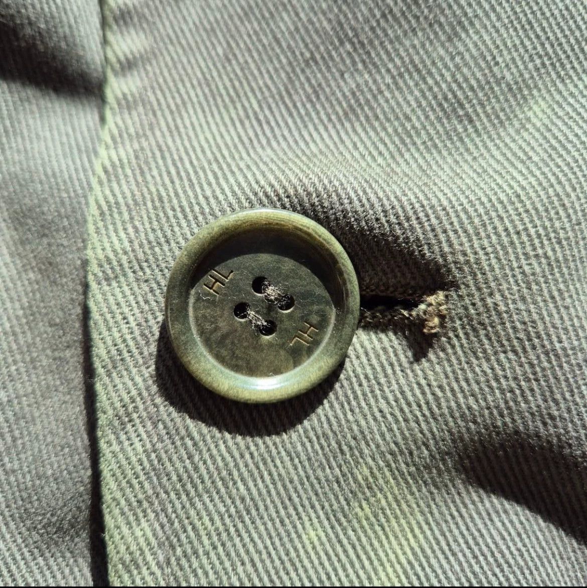 Helmut Lang Helmut Lang 04aw Rare Military Moto Jacket Size US M / EU 48-50 / 2 - 5 Thumbnail