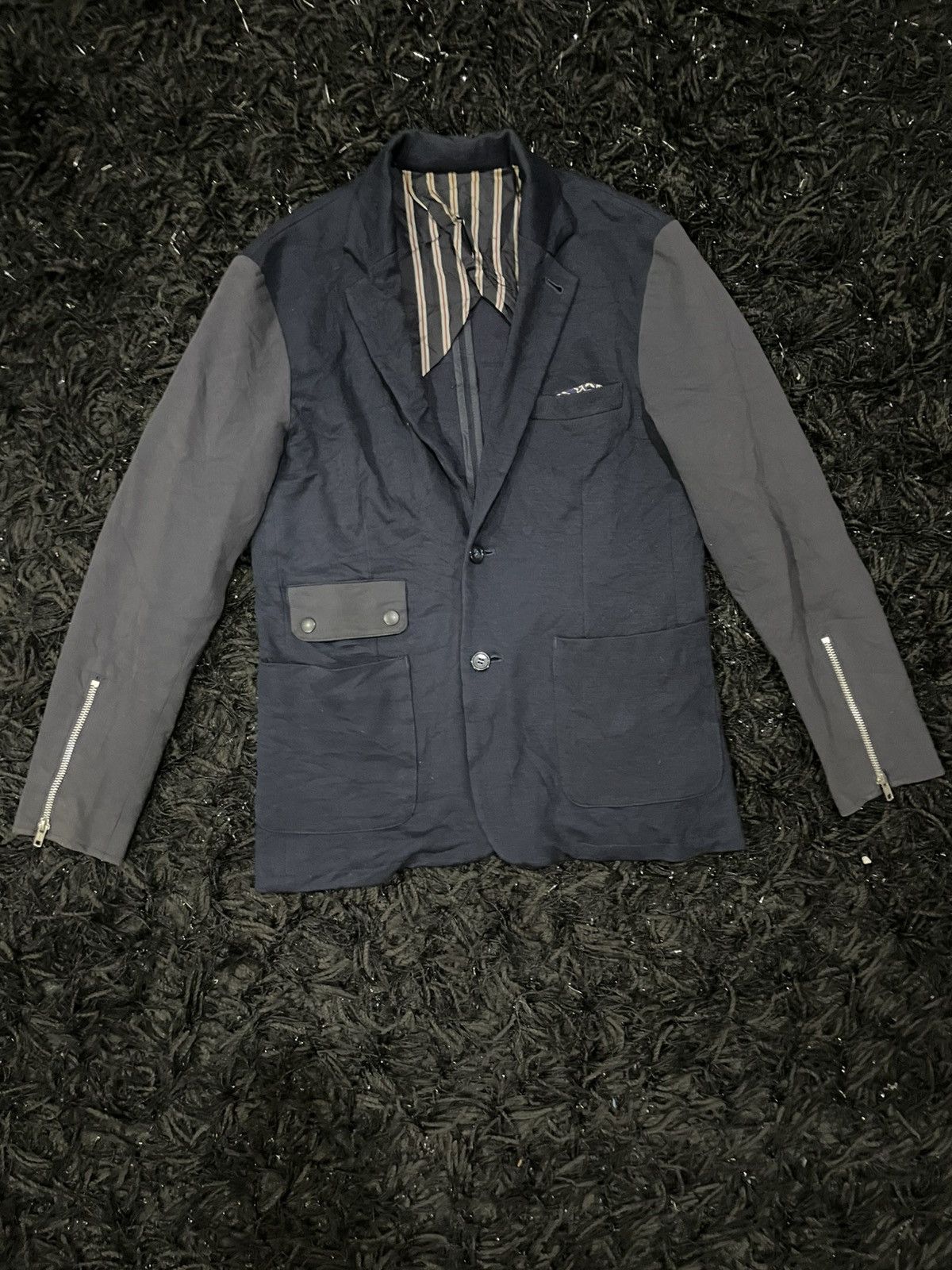 WHIZ LIMITED Whiz Limited Tokyo Japan chore jacket workwear fragment L Size US L / EU 52-54 / 3 - 3 Thumbnail