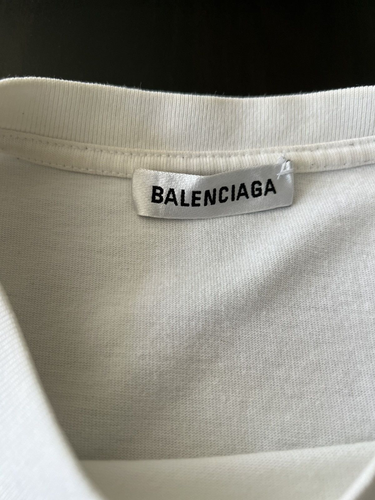 Balenciaga Balenciaga “CREW” Logo T-Shirt Size US S / EU 44-46 / 1 - 4 Thumbnail