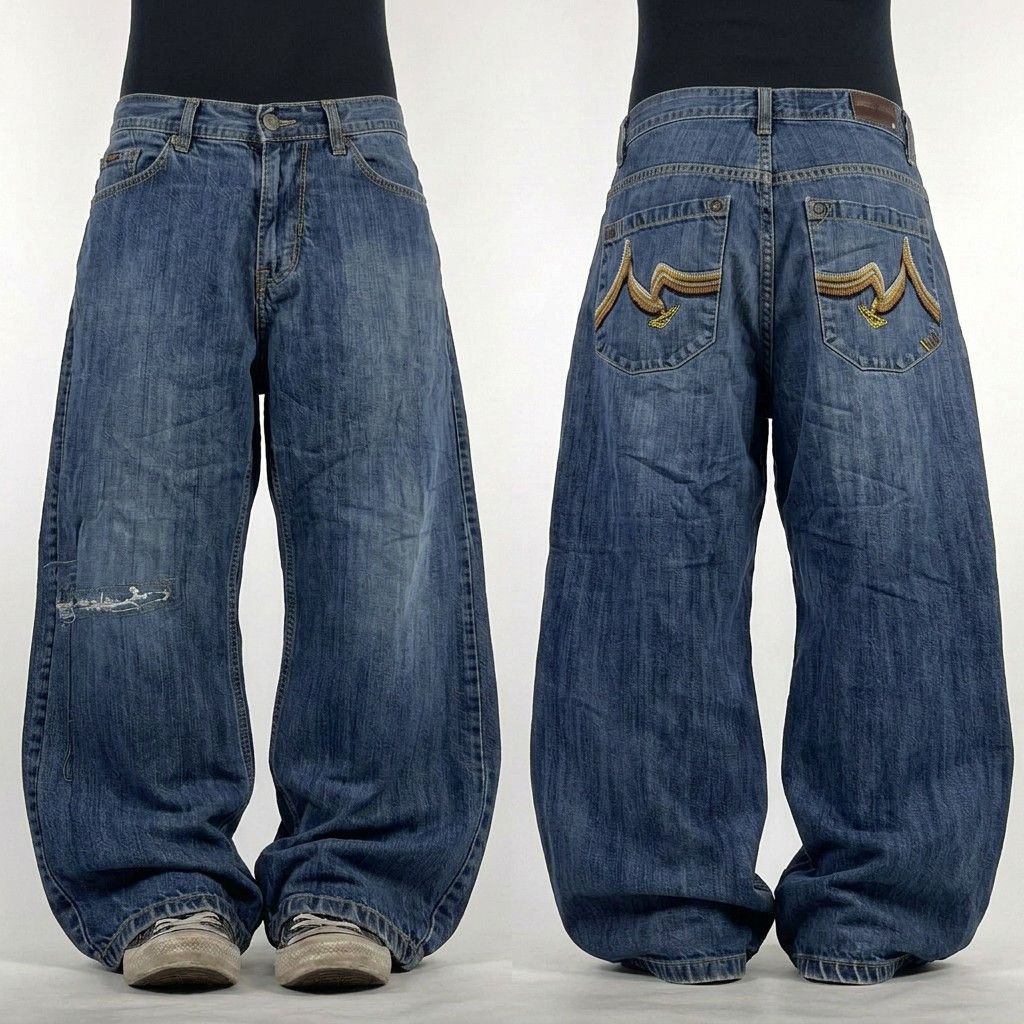 JNCO × Japanese Brand × Vintage Vintage Y2K Paco Jeans Baggy