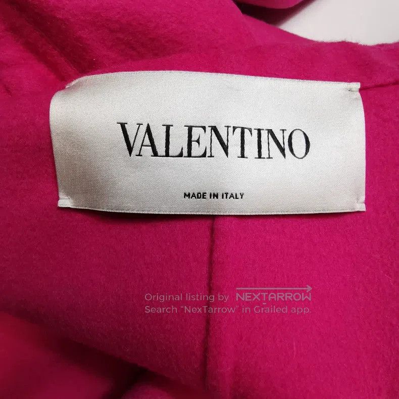 Other Valentino Rose red wool coat Size XS / US 0-2 / IT 36-38 - 4 Thumbnail