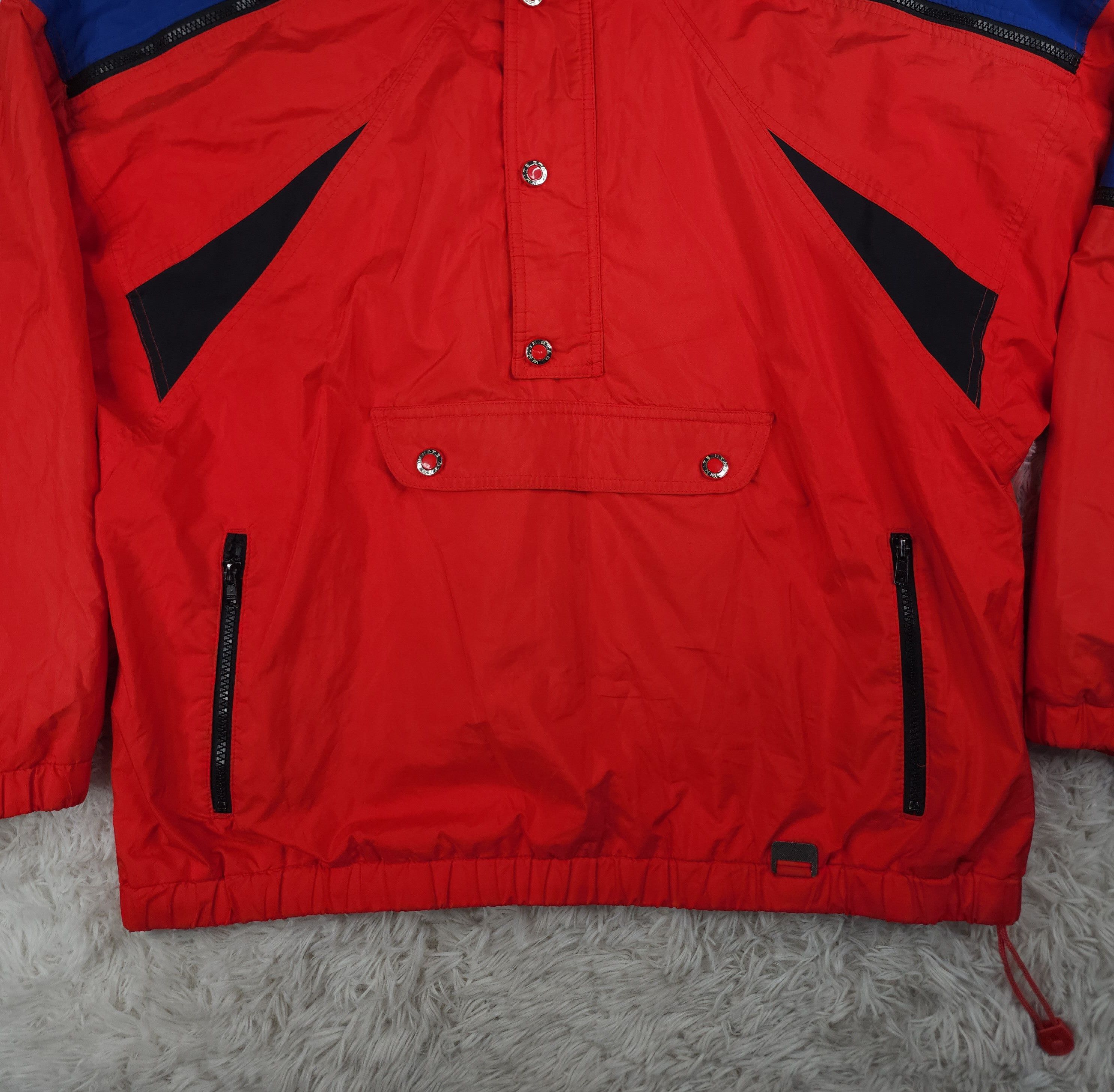 Vintage Vintage White stag Gore-Tex red anorak jacket Size US XL / EU 56 / 4 - 4 Thumbnail