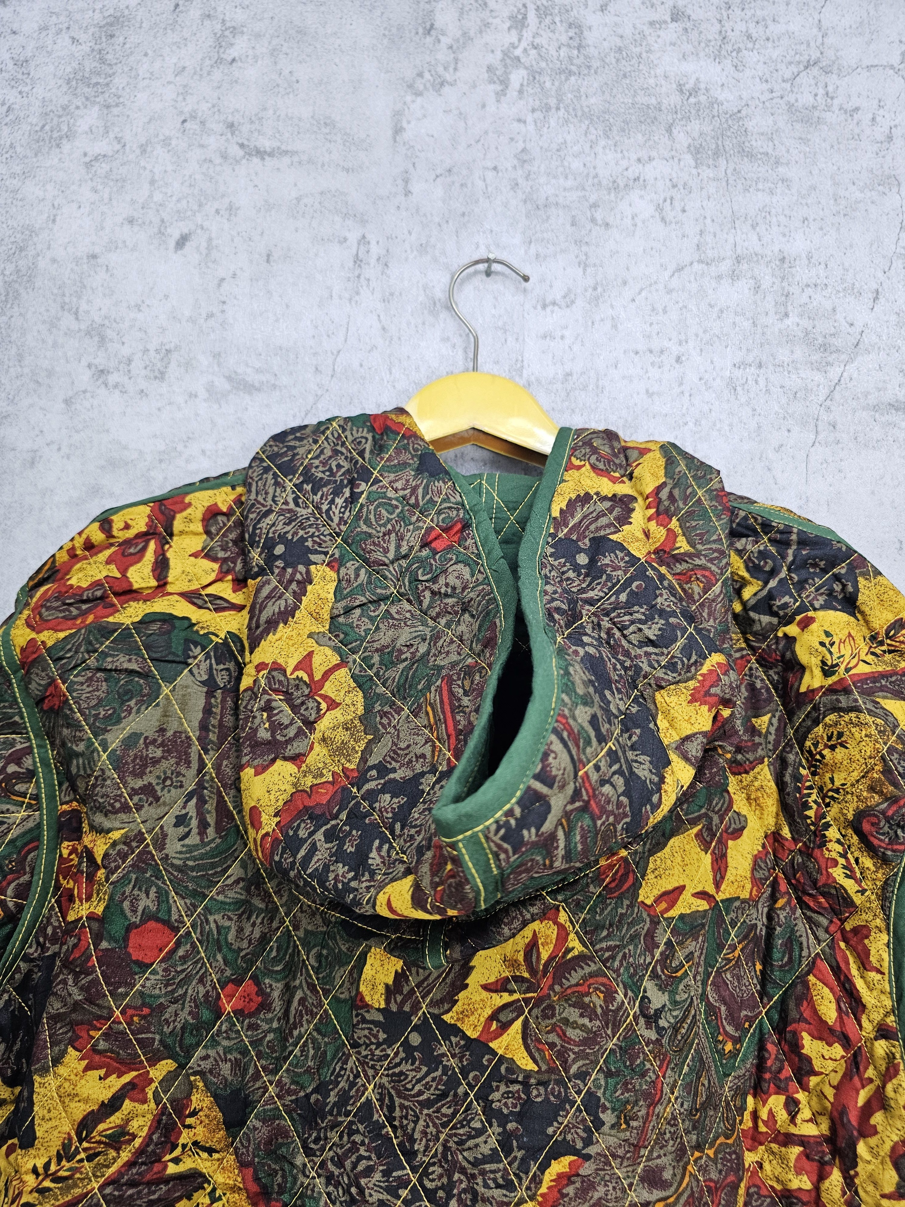 Other OTTO COLLECTION Reversible Quilted Pop Art Jacket J0071 Size US L / EU 52-54 / 3 - 9 Thumbnail