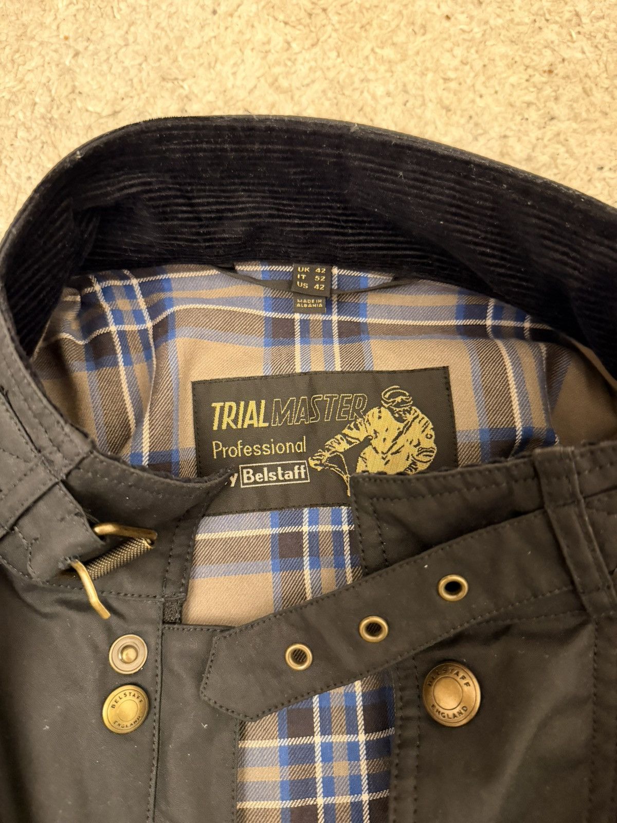 Belstaff Belstaff Trialmaster Dark Navy UK42 Size US M / EU 48-50 / 2 - 4 Thumbnail