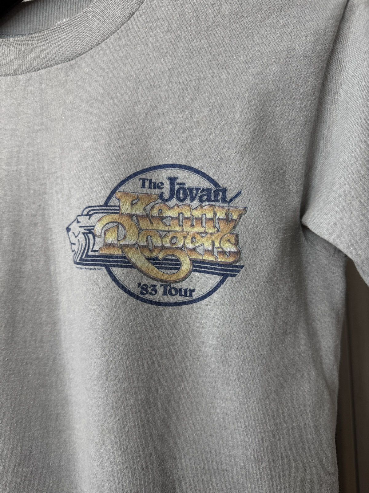 Band Tees × Vintage Vintage Kenny Rogers The Jovan 1983 Tour T-shirt Size US S / EU 44-46 / 1 - 4 Thumbnail