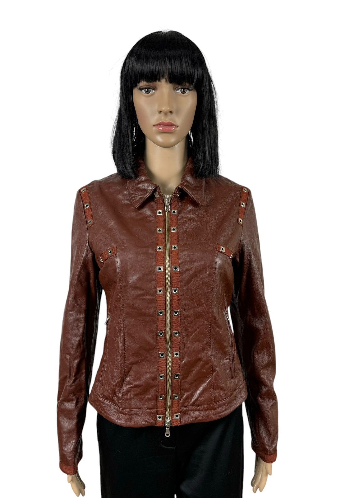 Other Manebo Made In Italy Genuine Leather Jacket size IT42 Size M / US 6-8 / IT 42-44 - 1 Thumbnail