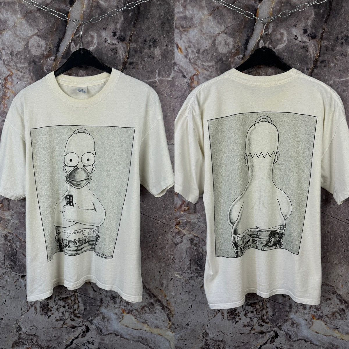 The Simpsons × Vintage Men’s The Simpsons T-Shirt Matt Groening 1994 Vintage Size US XL / EU 56 / 4 - 1 Thumbnail