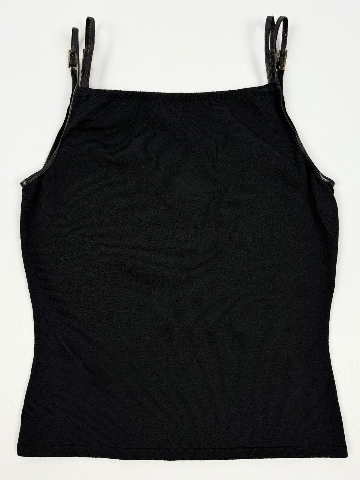 Gucci Gucci - Tom Ford - SS/98 - G - Logo Buckle - Tank Top Size M / US 6-8 / IT 42-44 - 3 Thumbnail