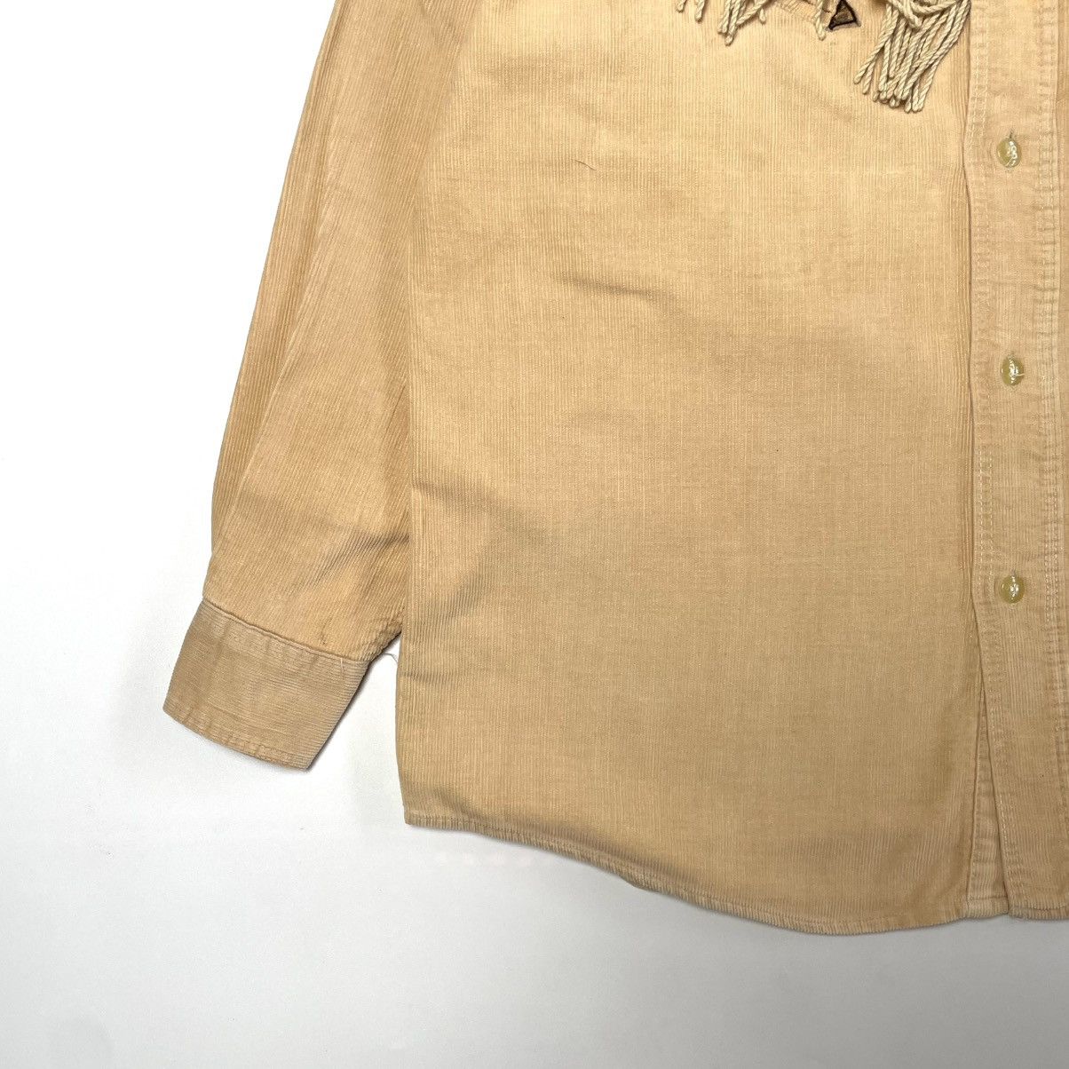 Vintage 1990s Blood Stock Wildwest Western Cowboy Corduroy Shirt Size US L / EU 52-54 / 3 - 7 Thumbnail