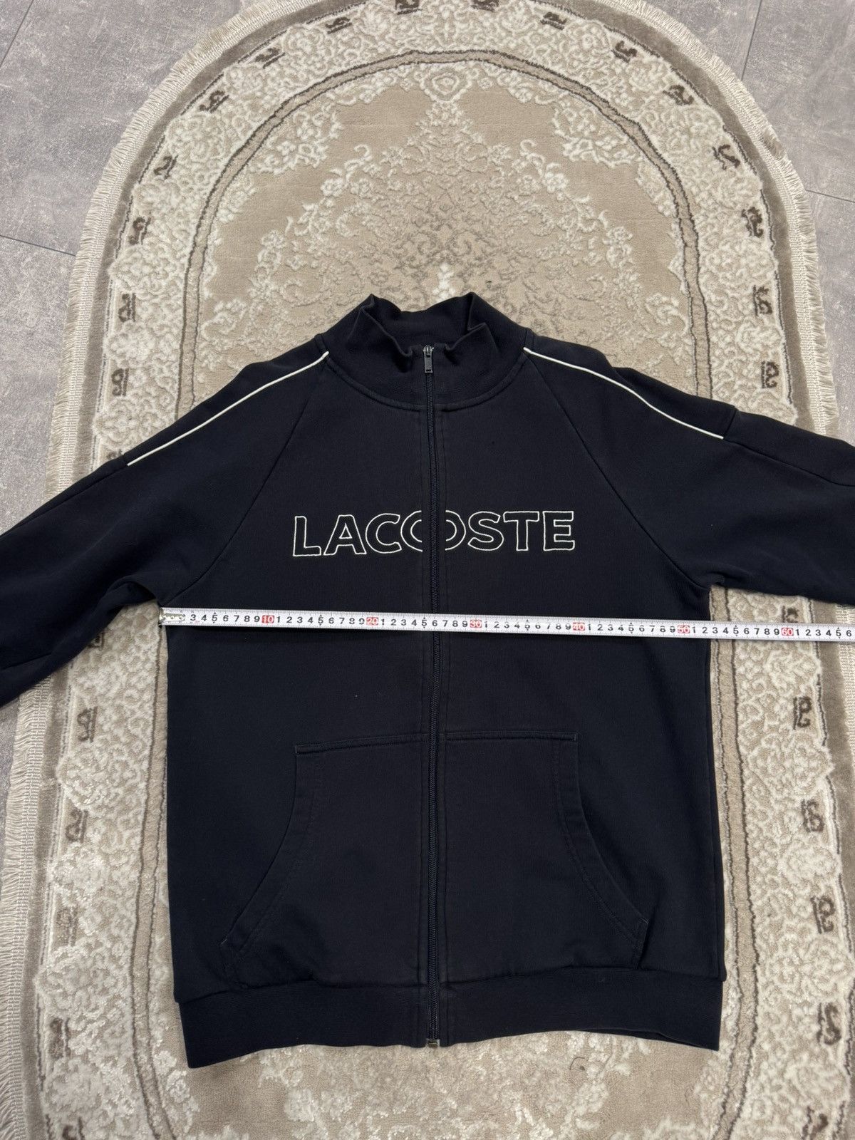 Lacoste Lacoste zip sweater vintage S/M Size US S / EU 44-46 / 1 - 2 Thumbnail