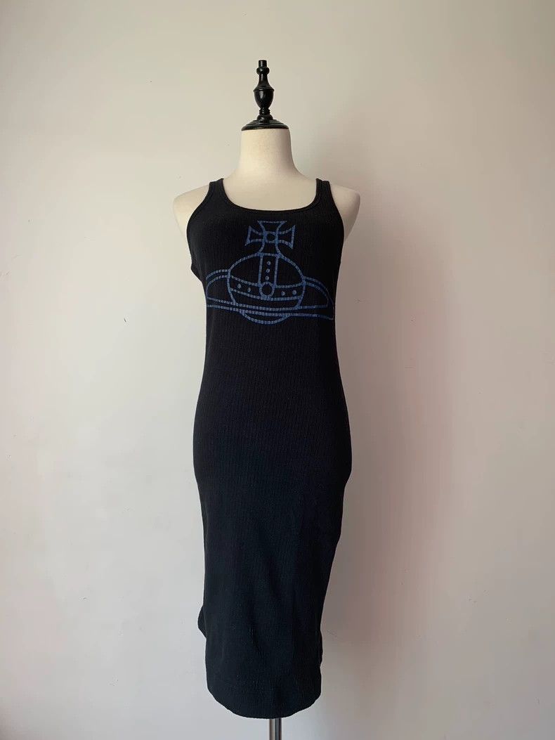 Vivienne Westwood Vivienne Westwood Blue Saturn vest dress Size M / US 6-8 / IT 42-44 - 1 Thumbnail