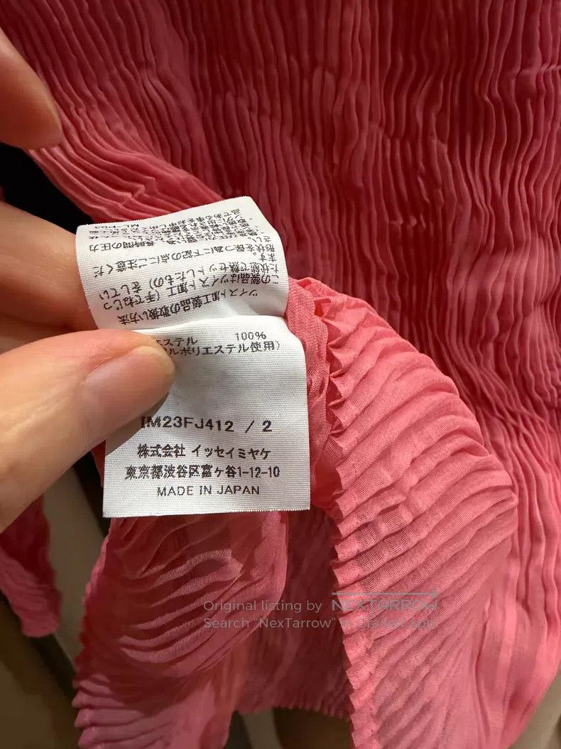 Issey Miyake Issey Miyake Long Sleeve Turtleneck Top Rose Pink Size M / US 6-8 / IT 42-44 - 4 Thumbnail