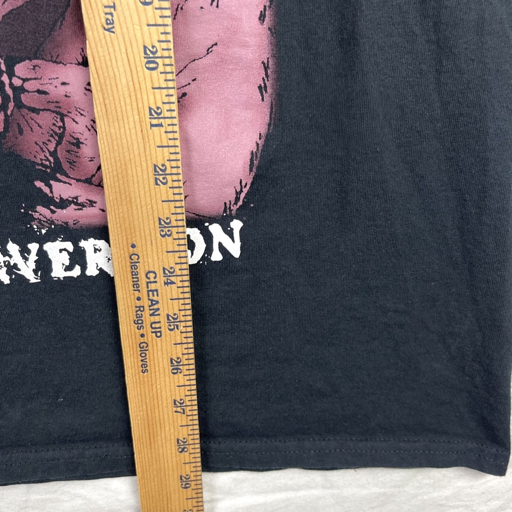 Hanes Desecration Shirt Mens XL Black Gore & Perversion Death Metal British Band Tee Size US XL / EU 56 / 4 - 6 Thumbnail