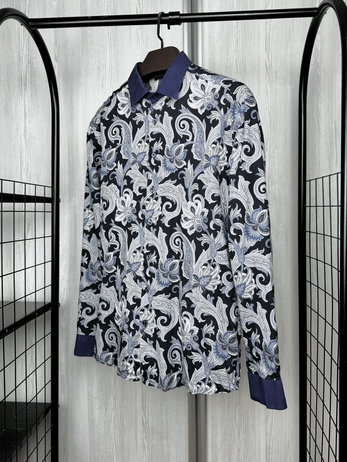 Etro ETRO paisley-print lightweight long sleeve shirt Size US L / EU 52-54 / 3 - 5 Thumbnail