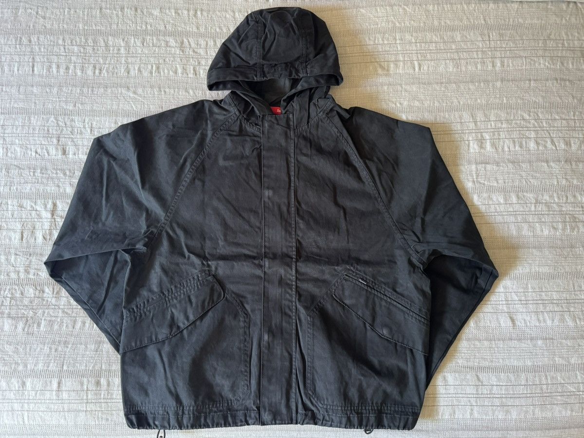 Supreme Supreme Hooded Raglan Jacket Black (SS26) Size US S / EU 44-46 / 1 - 1 Thumbnail