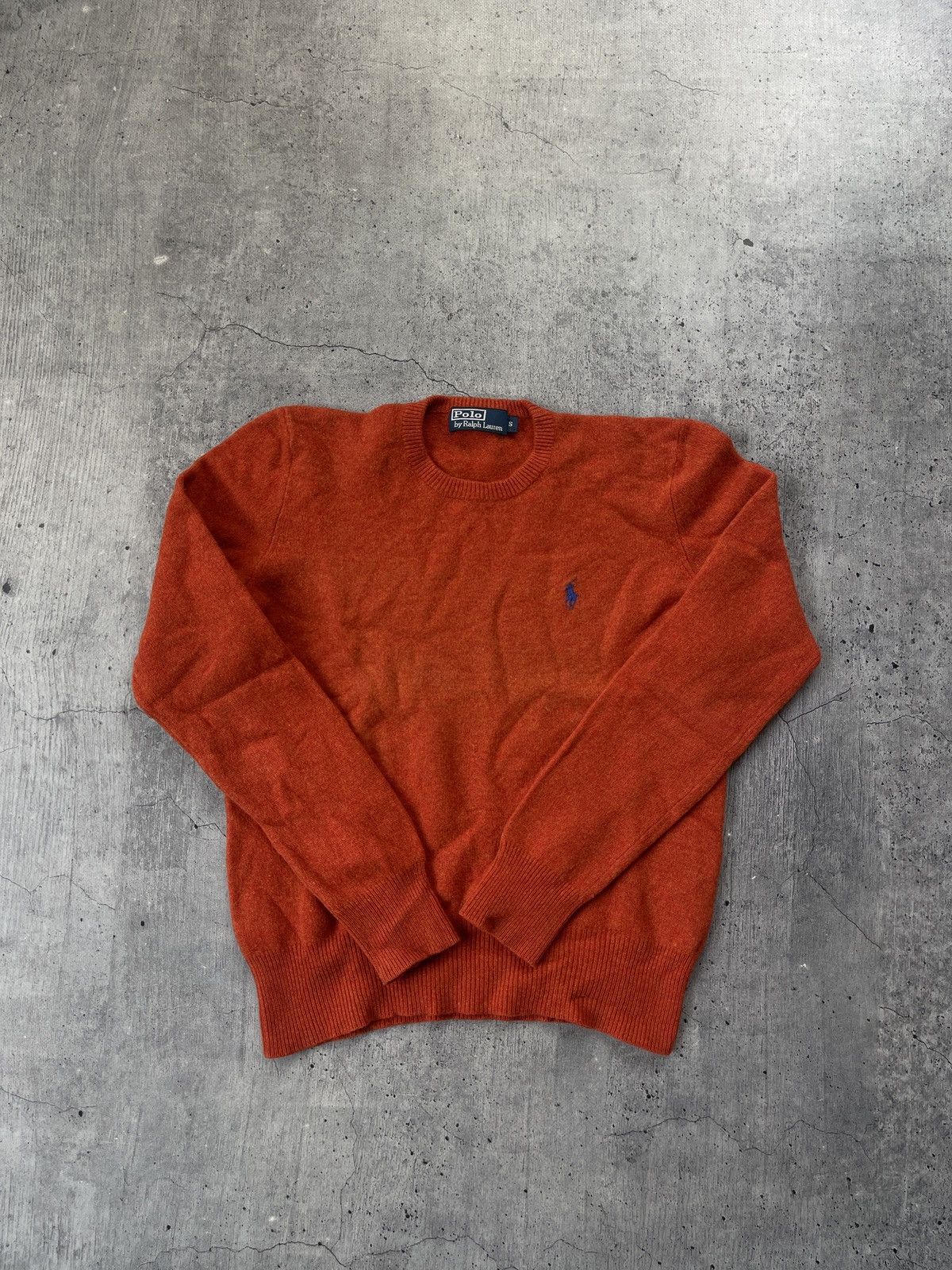 Polo Ralph Lauren × Vintage Vintage Polo Ralph Lauren Wool Sweater Brown S Size US S / EU 44-46 / 1 - 2 Thumbnail
