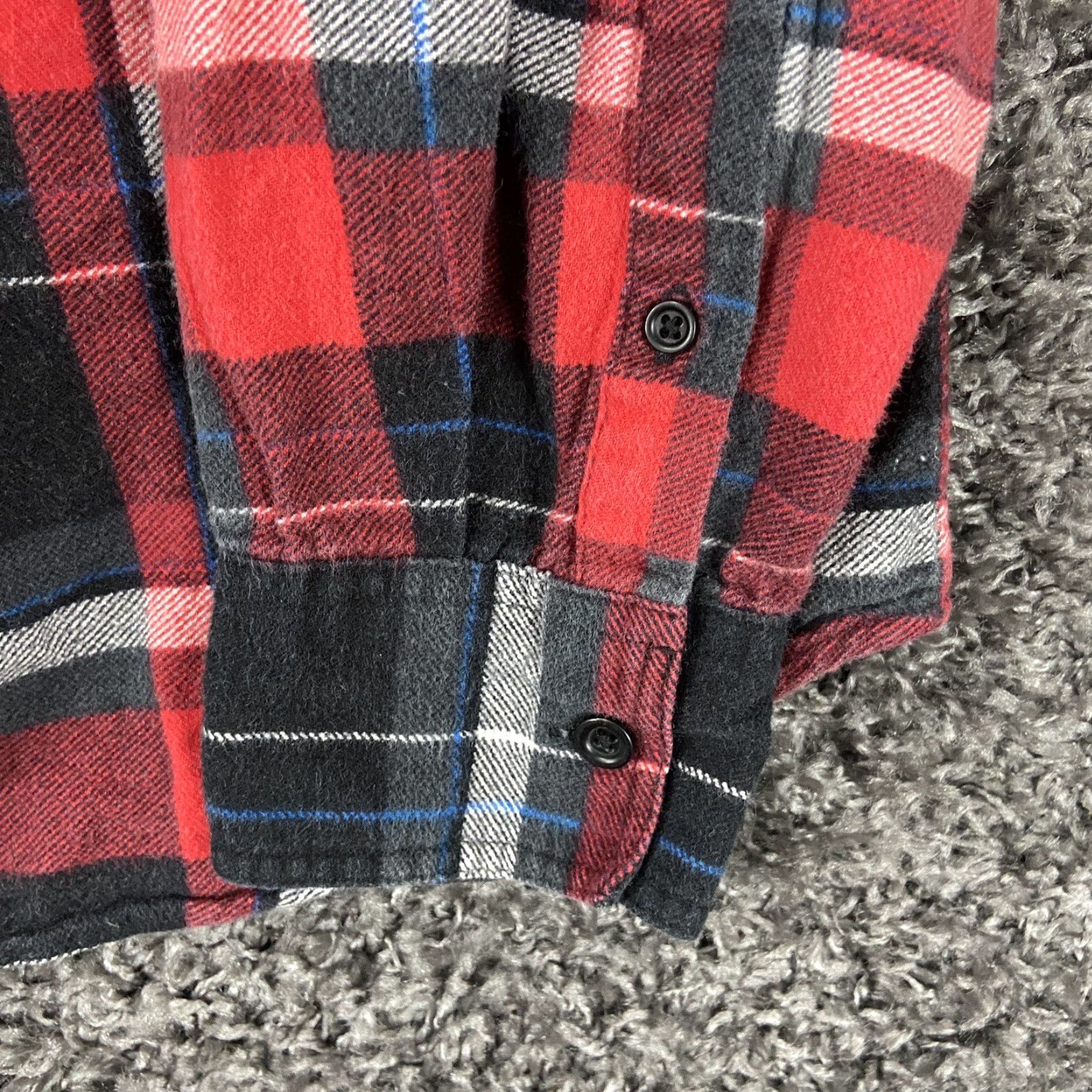 Vintage DC Red Plaid Button-Up Shirt Men M Long Sleeve Red DC Size US M / EU 48-50 / 2 - 3 Thumbnail