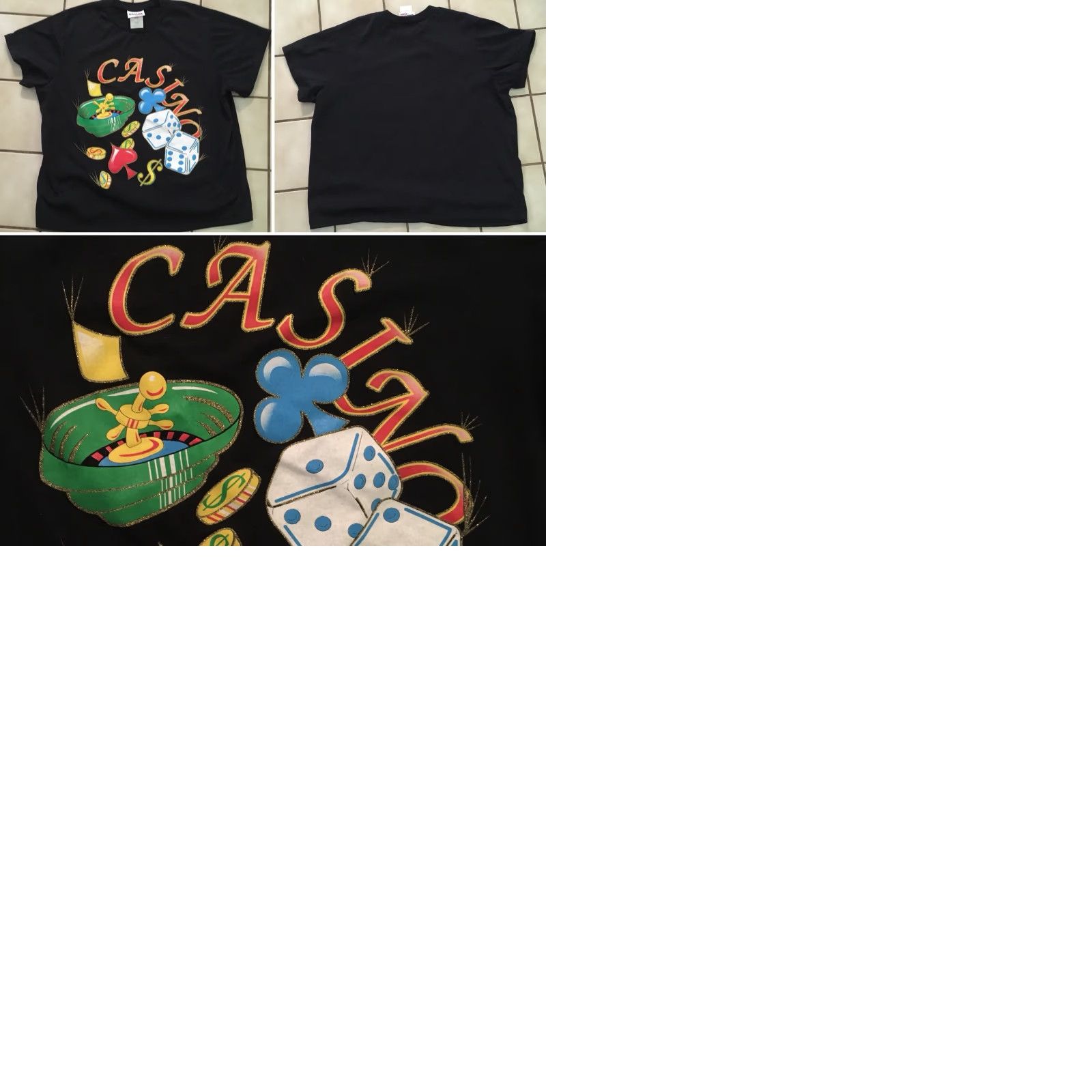 Vintage VINTAGE Casual Knit Wear By Dobie T-Shirt L Black 50/50 Polyester Cotton Casual Mens Size L / US 10 / IT 46 - 9 Thumbnail