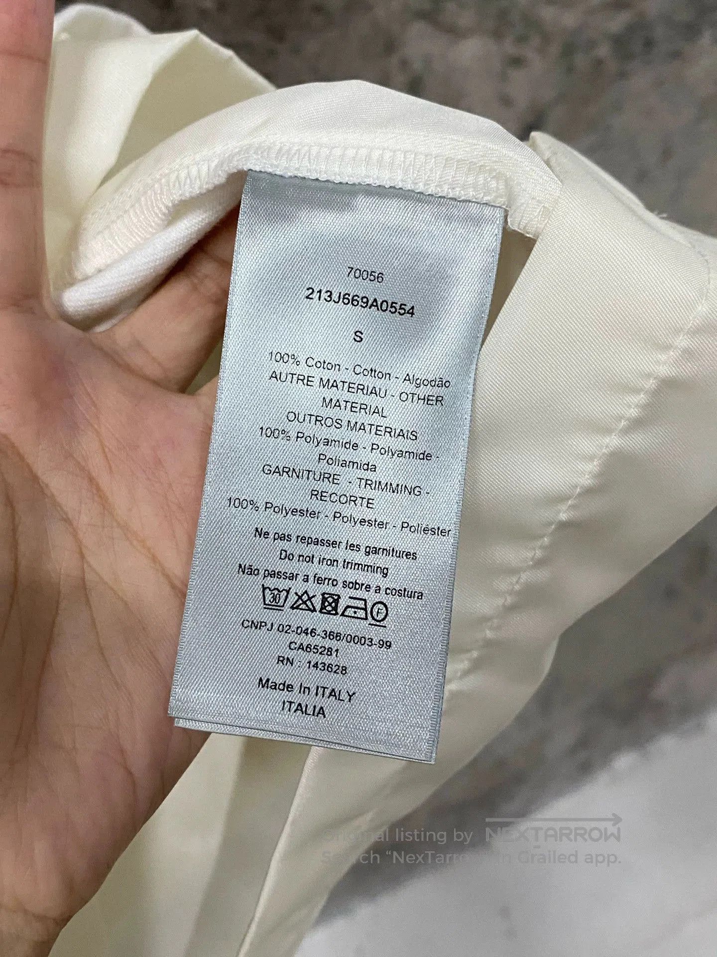 Dior dior sacai short sleeve t-shirt. Size US S / EU 44-46 / 1 - 7 Thumbnail