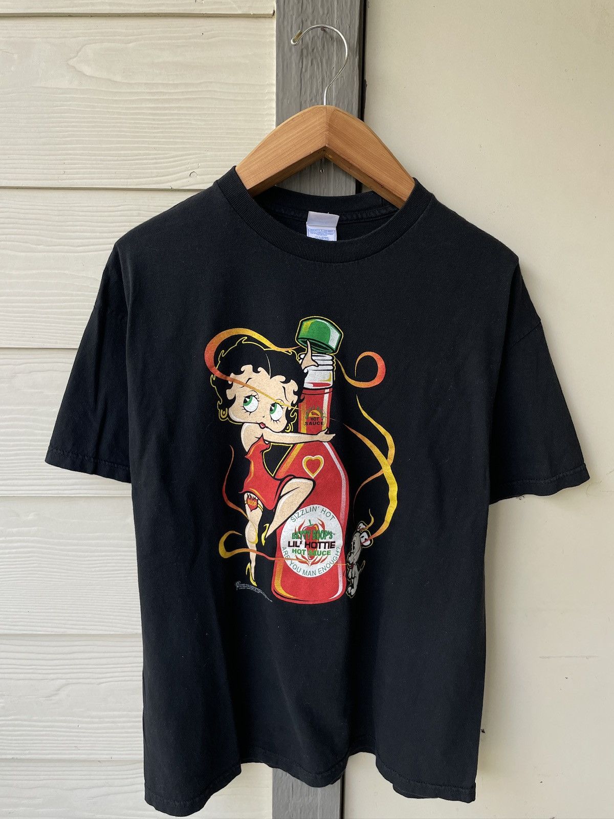 Betty boop Lil’ Hottie Hot Sauce outlets Shirt