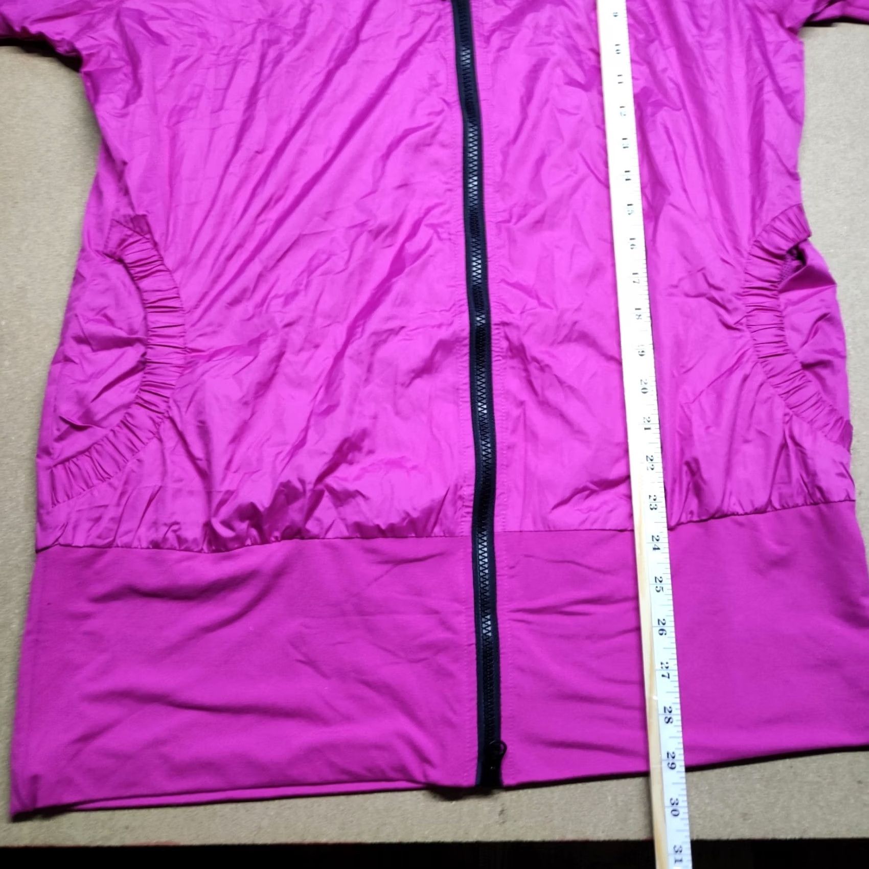 Vintage Stormberg Womens Jacket Pink Short Sleeves Full Zip Hooded Running Solvik Size L Size 36" / US 14 / IT 50 - 6 Thumbnail
