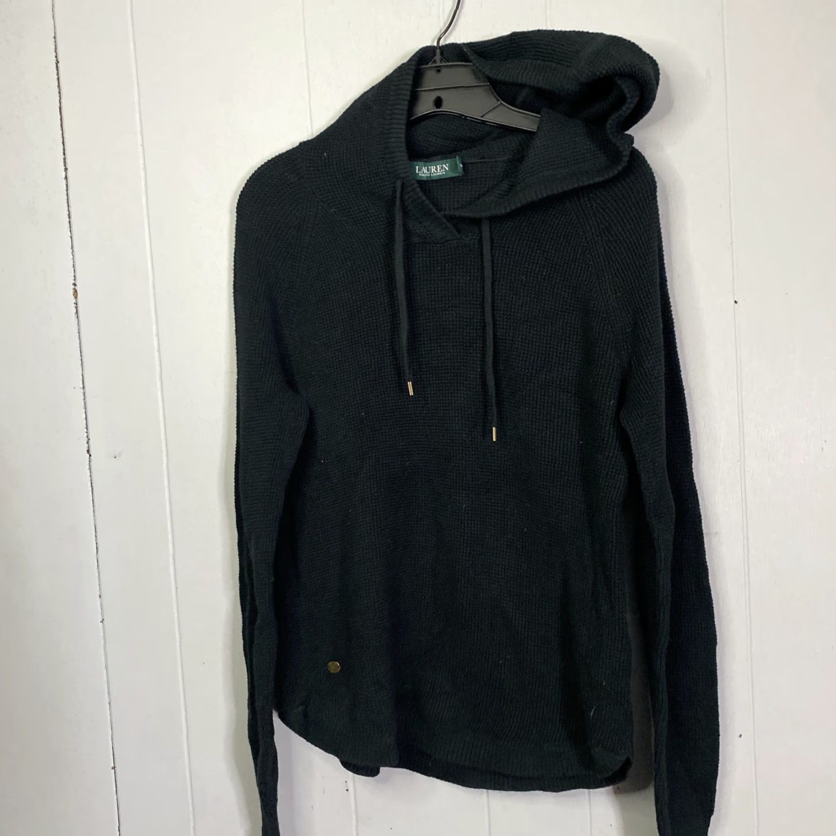 Ralph Lauren Lauren Ralph Lauren Hoodie Womens Small Thermal Knit Pullover Sweater Casual S Size S / US 4 / IT 40 - 3 Thumbnail