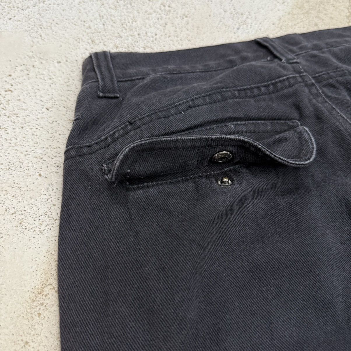 LOWBOX Lowbox Sunfaded Cargo Biker Denim Pants Size US 28 / EU 44 - 17 Thumbnail