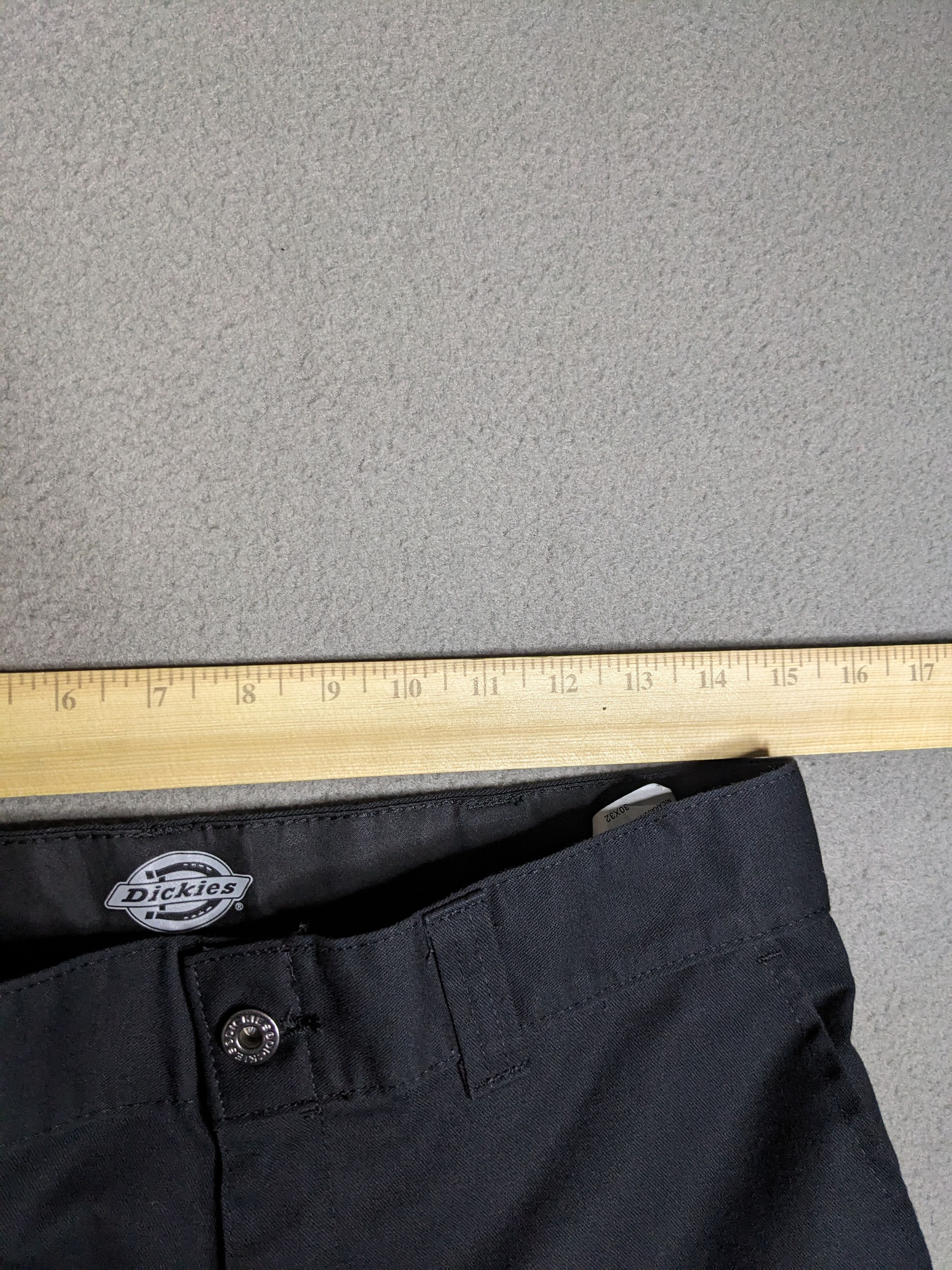 Dickies Dickies Skateboarding Chino Pants 30x32 Black Twill Workwear Size US 30 / EU 46 - 9 Thumbnail