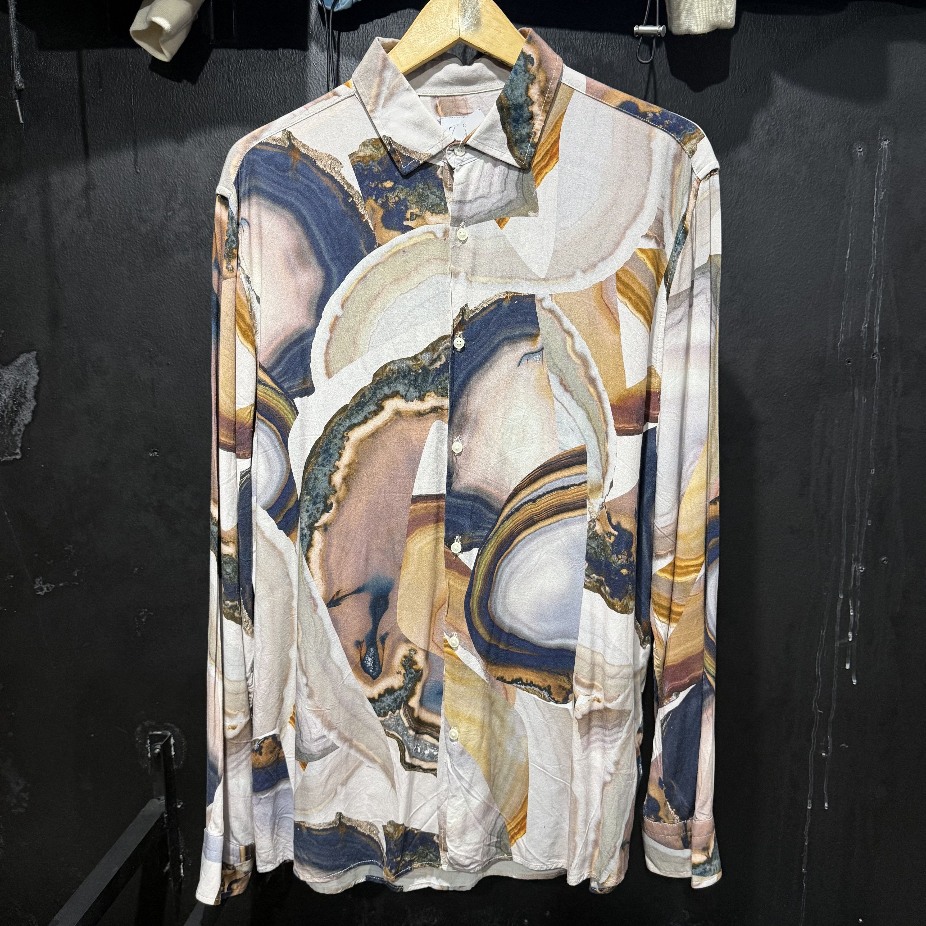 Zara Zara Psychedelic Shirt Size US L / EU 52-54 / 3 - 1 Thumbnail