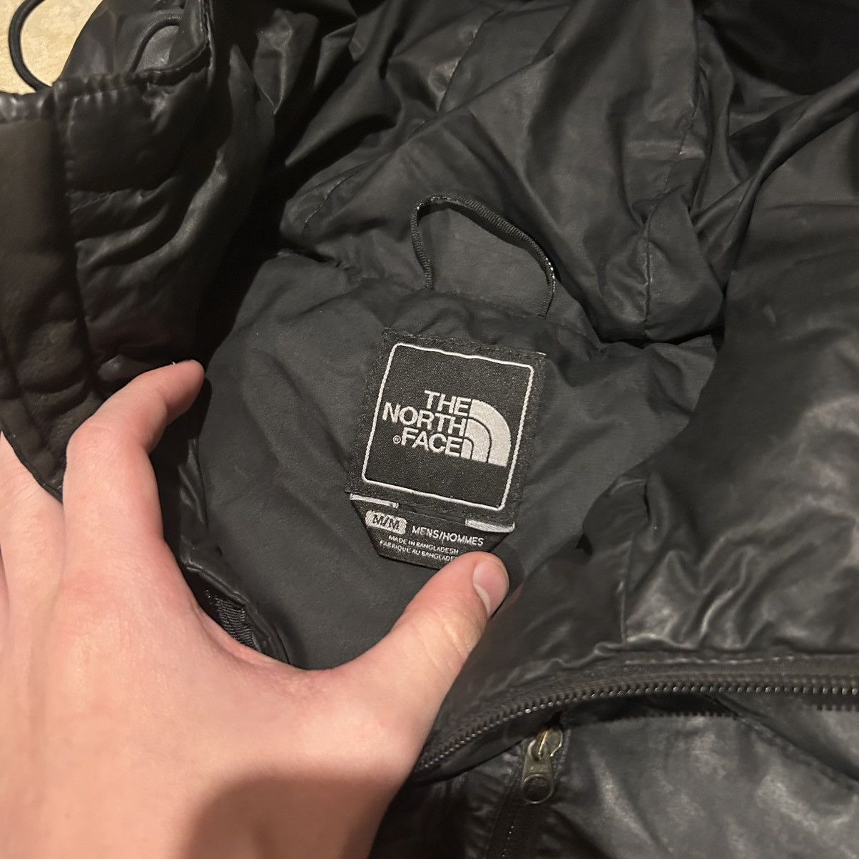 The North Face × Vintage The North Face Hooded Down Fill 700 Nuptse Puffer Jacket Size US M / EU 48-50 / 2 - 8 Thumbnail