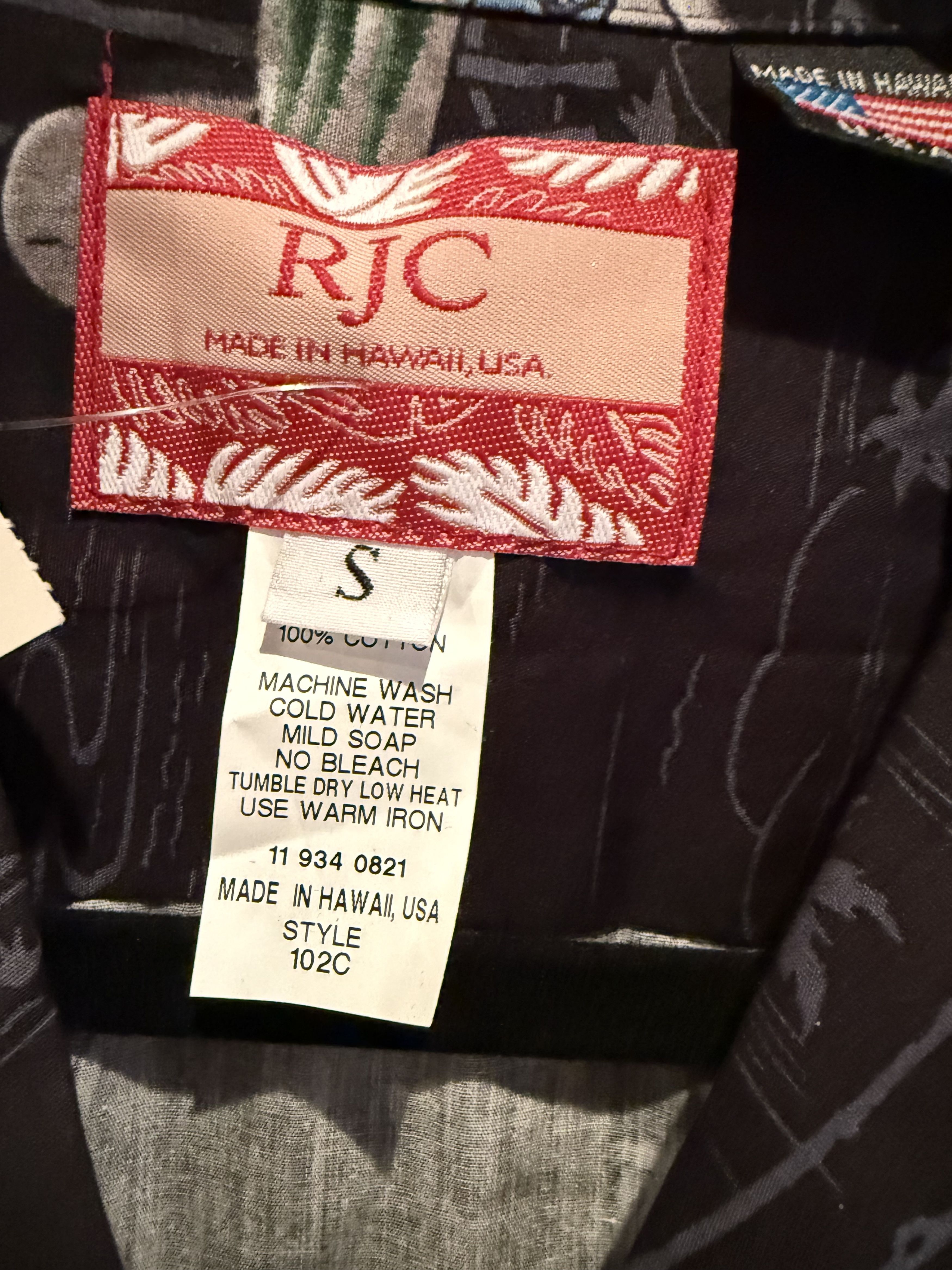 Other RJC NWT WWII Aircraft Aloha Shirt — Made USA — Small-Med Size US S / EU 44-46 / 1 - 10 Thumbnail