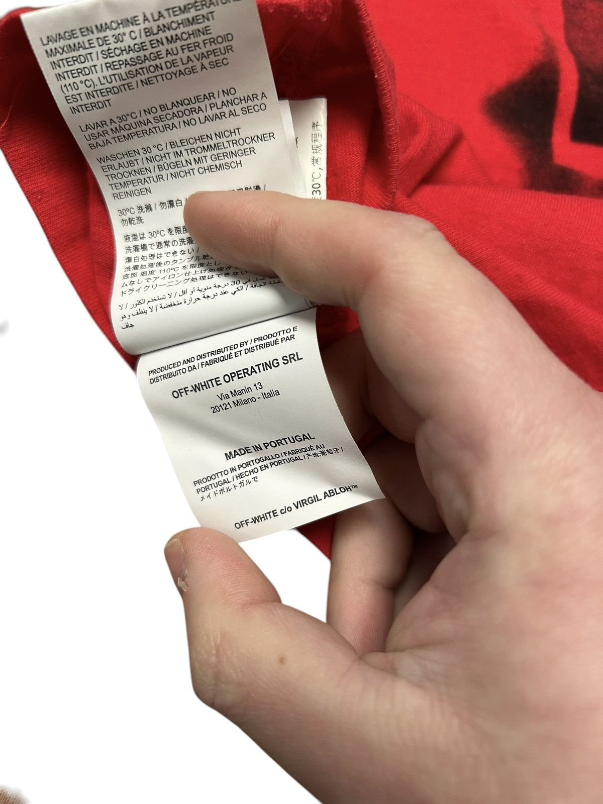 Off-White Off-White Impressionism Long Sleeve - Small Size US S / EU 44-46 / 1 - 10 Thumbnail
