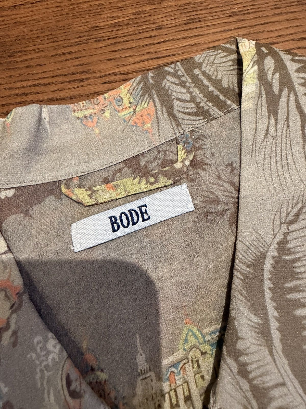 Bode Bode Riviera Silk Shirt Size US L / EU 52-54 / 3 - 2 Thumbnail