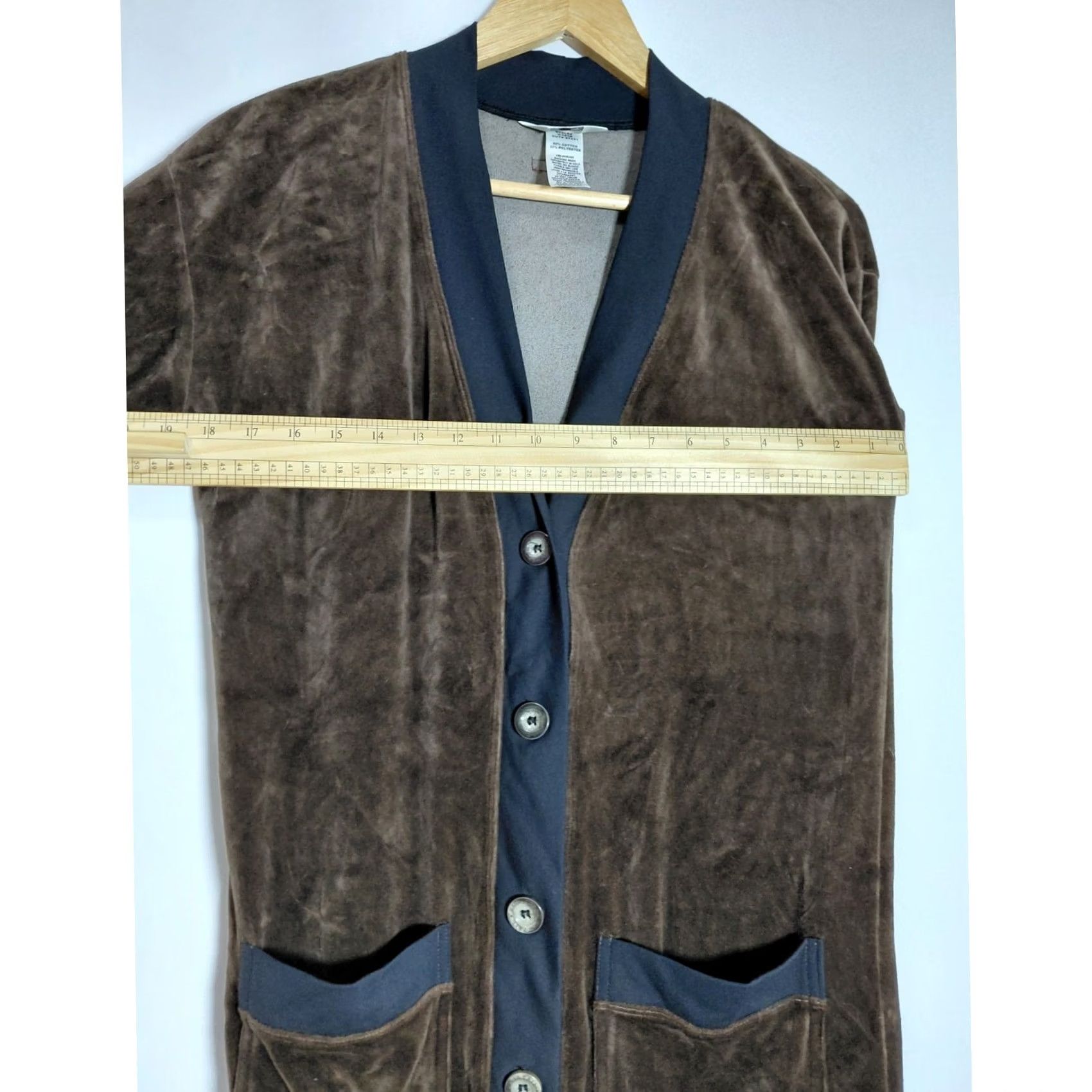 Hard Tail HARD TAIL Brown Cardigan Sweater Women's XS Knit Cotton Blend V-Neck Long Sleeve Button-Up Solid Pull-On Cardigan Size XS / US 0-2 / IT 36-38 - 7 Thumbnail