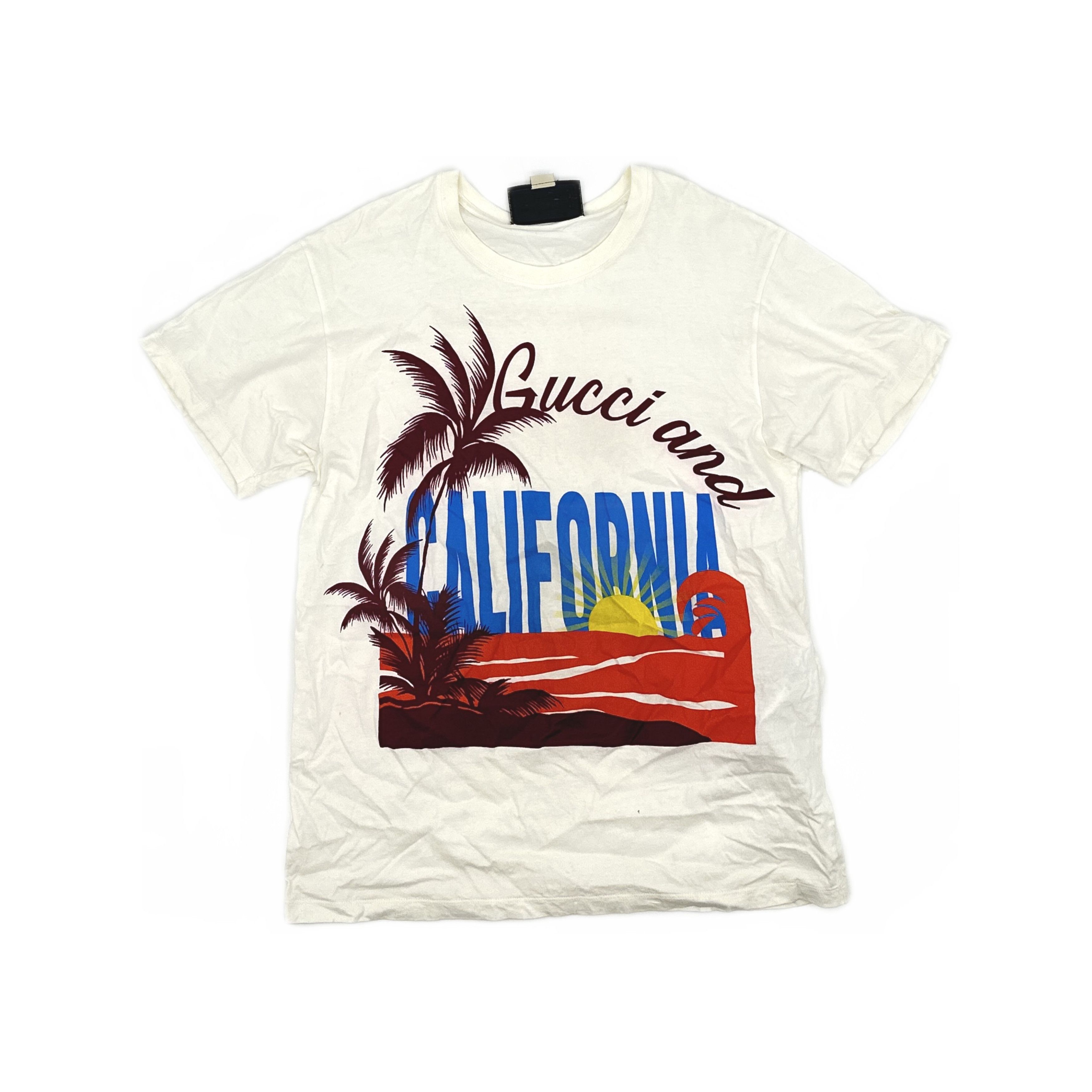 Gucci Gucci California Graphic T-Shirt XS Size XS / US 0-2 / IT 36-38 - 1 Thumbnail