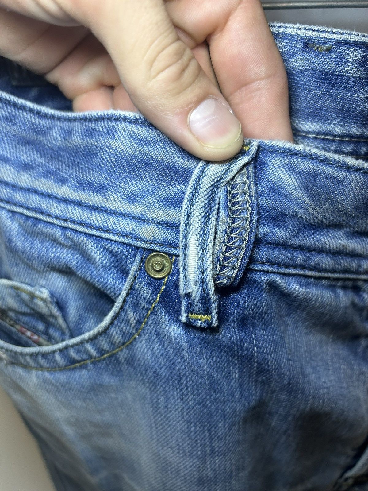 Diesel Vintage Diesel made in Italy “Ruky” distressed flared jeans Size US 32 / EU 48 - 13 Thumbnail