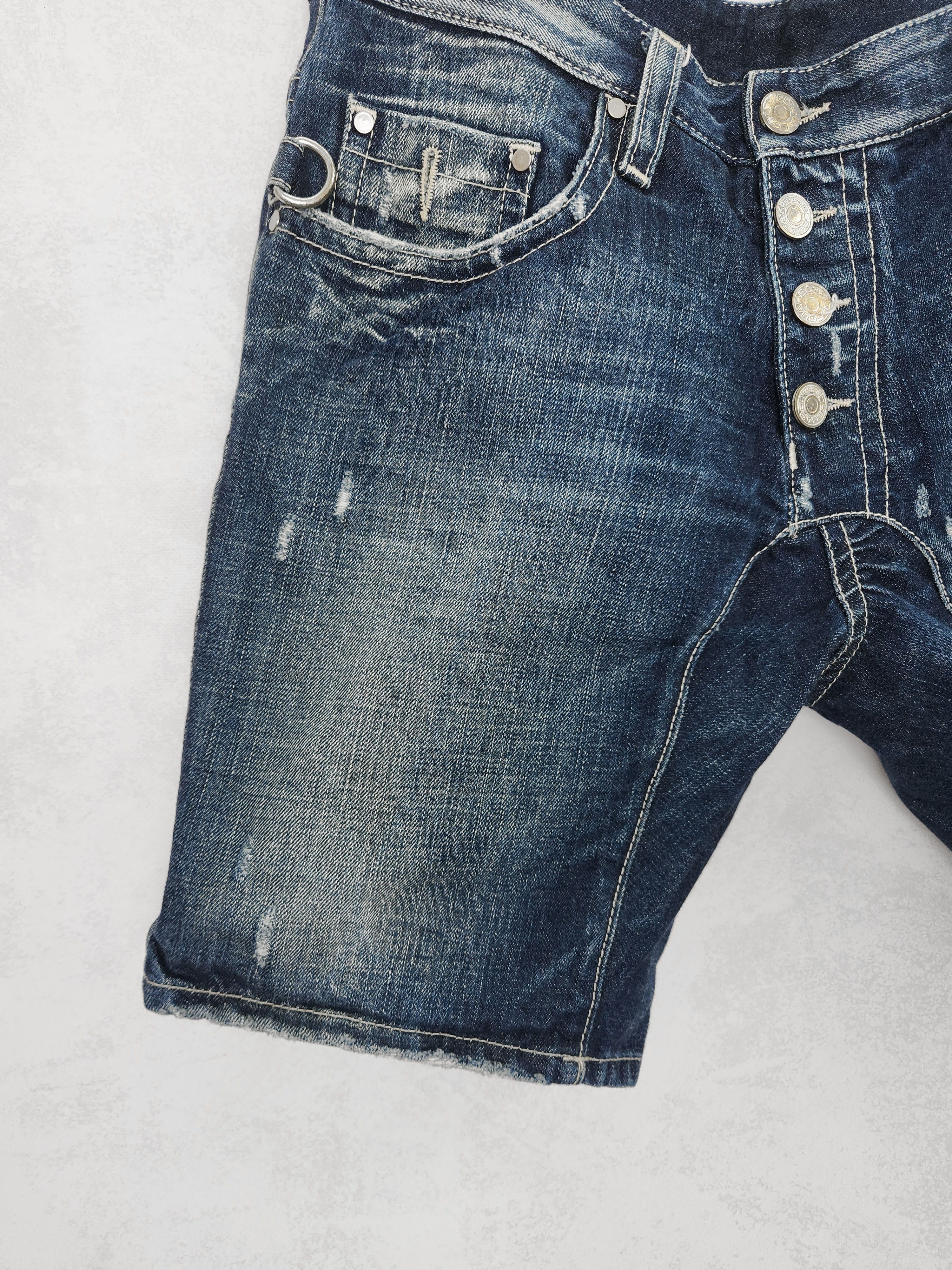Dsquared2 Dsquared 2 denim distressed button ups shorts size 50 Size US 34 / EU 50 - 4 Thumbnail