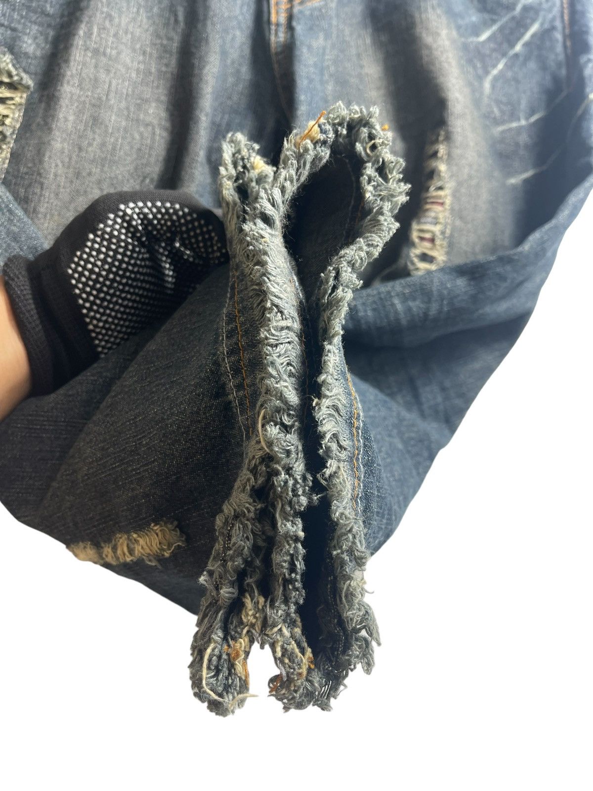 If Six Was Nine × In The Attic × Japanese Brand Japanese Brand In the Attic short denime pants Size US 33 - 3 Thumbnail