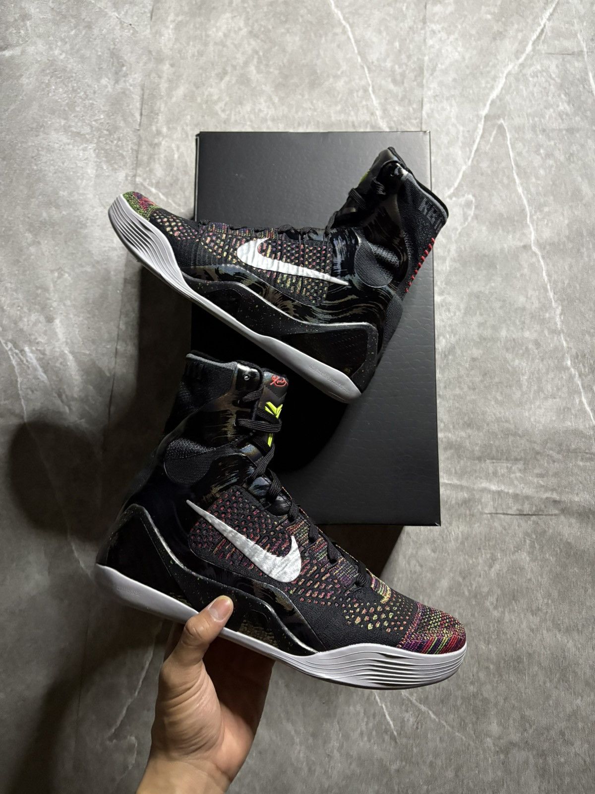 Nike Kobe IX Elite High Protro Masterpiece Size US 9.5 EU 43 Kobe Size US 9.5 / EU 42-43 - 6 Thumbnail