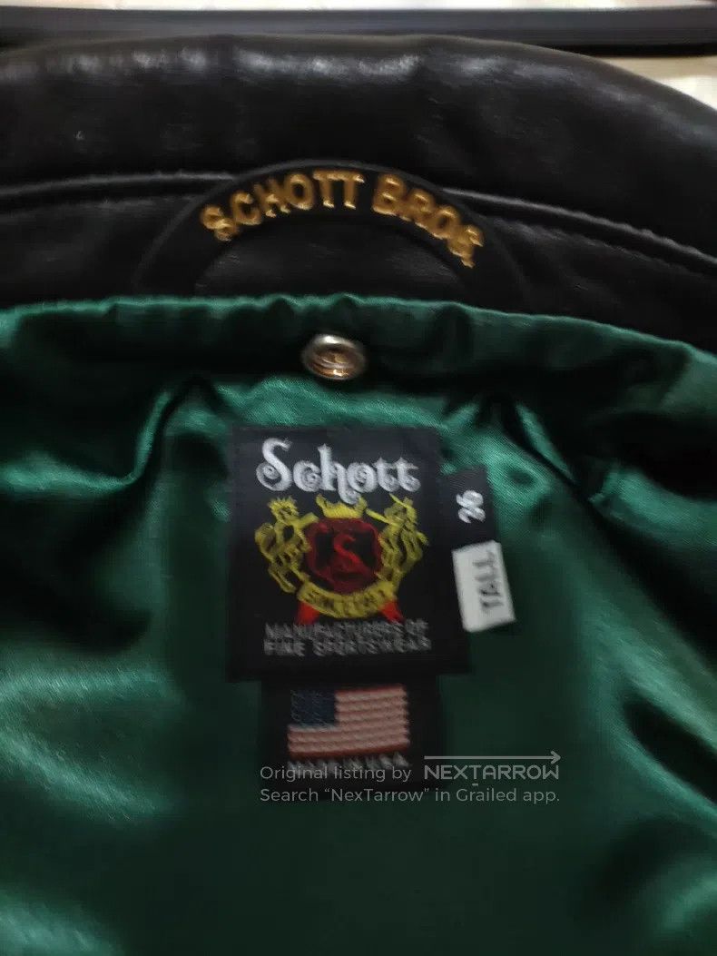 Schott Schott 244 One Star Knight Leather Coat Size US M / EU 48-50 / 2 - 5 Thumbnail