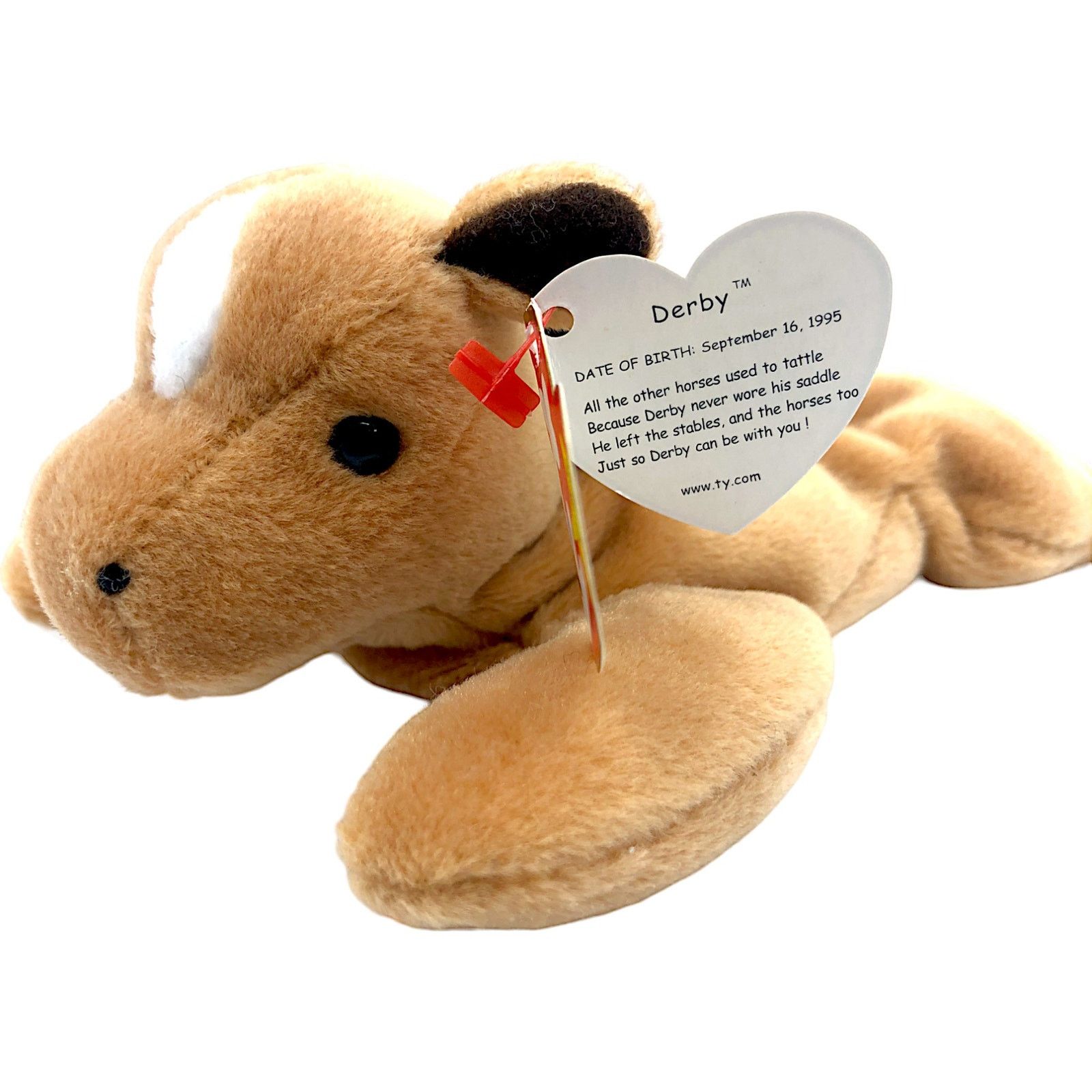 Vintage 1996 Ty Beanie Baby - Pouch the Kangaroo 4161 Size ONE SIZE - 4 Thumbnail