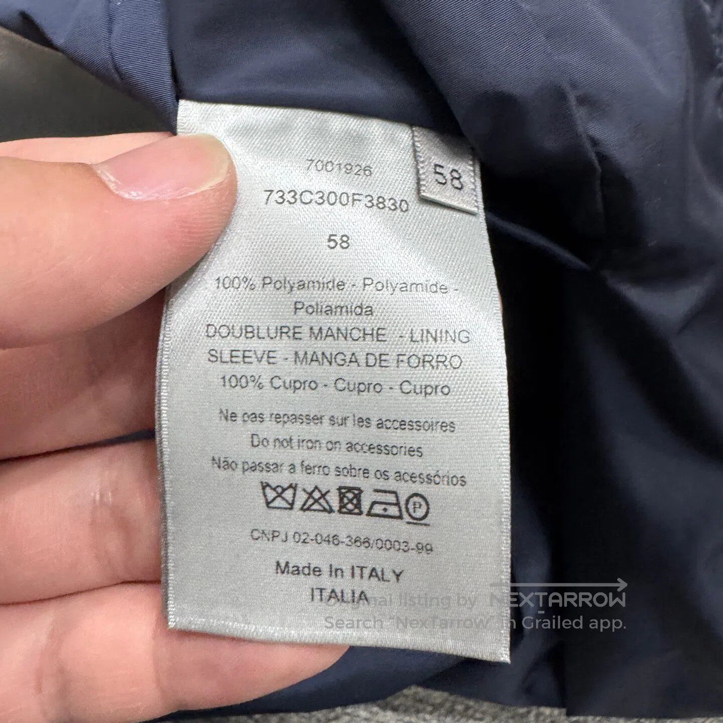 Dior Dior Nylon windbreaker jacket| Size US XXL / EU 58 / 5 - 4 Thumbnail