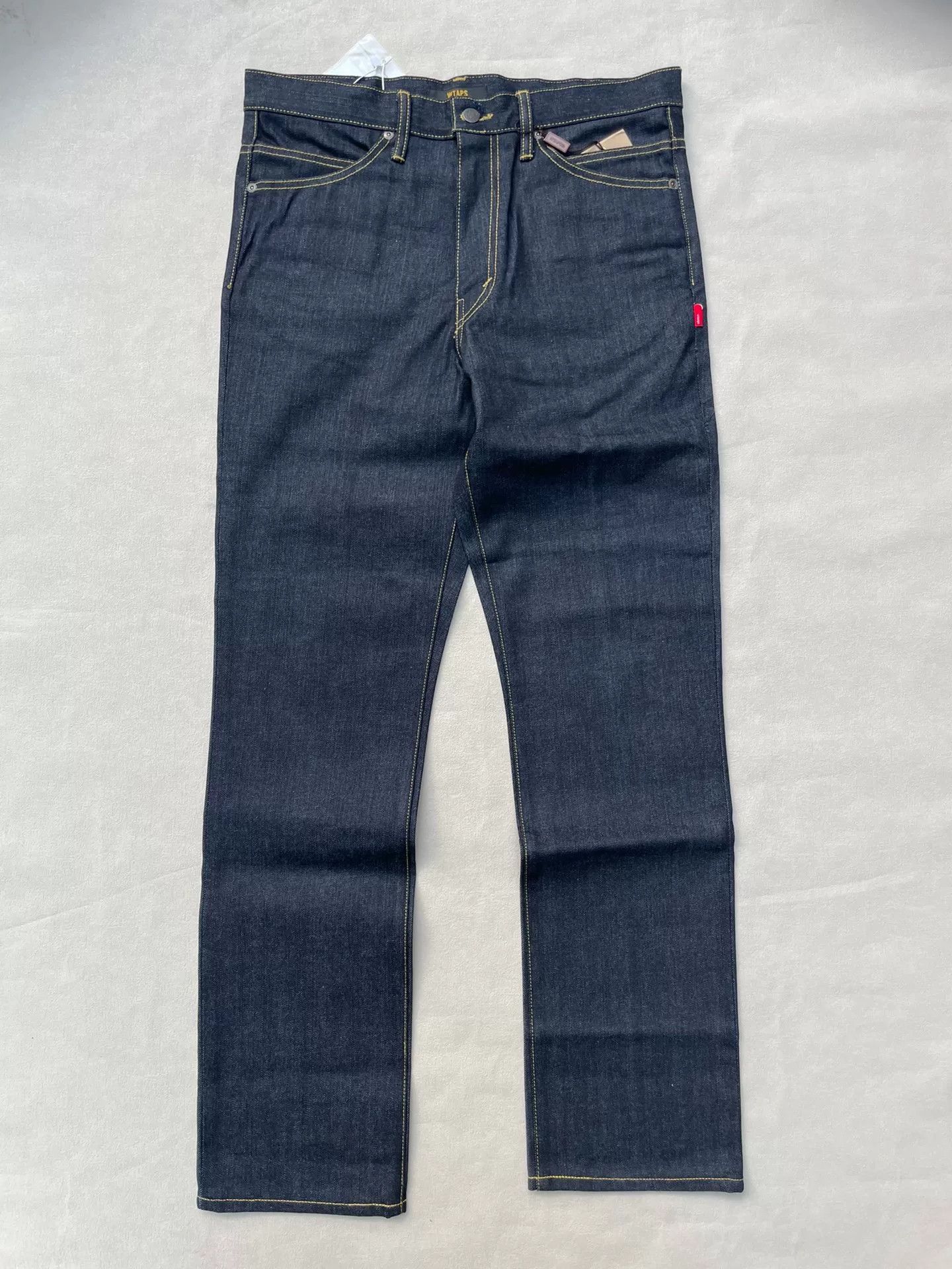 Wtaps WTAPS BLUES.SKINNY.RAW 16SS Denim Trousers Size US 30 / EU 46 - 1 Thumbnail