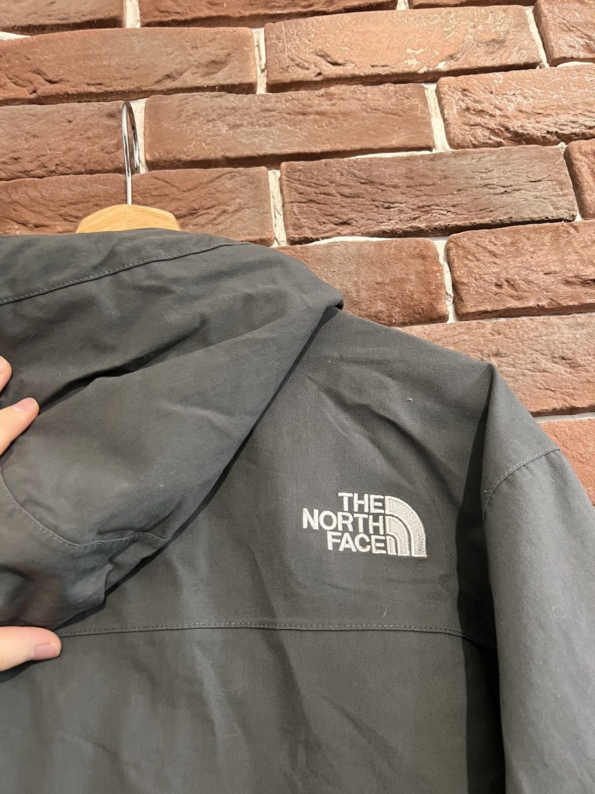 The North Face Rare The North Face TNF Hyvent Jacket Grey Vintage Outdoor Size US M / EU 48-50 / 2 - 10 Thumbnail