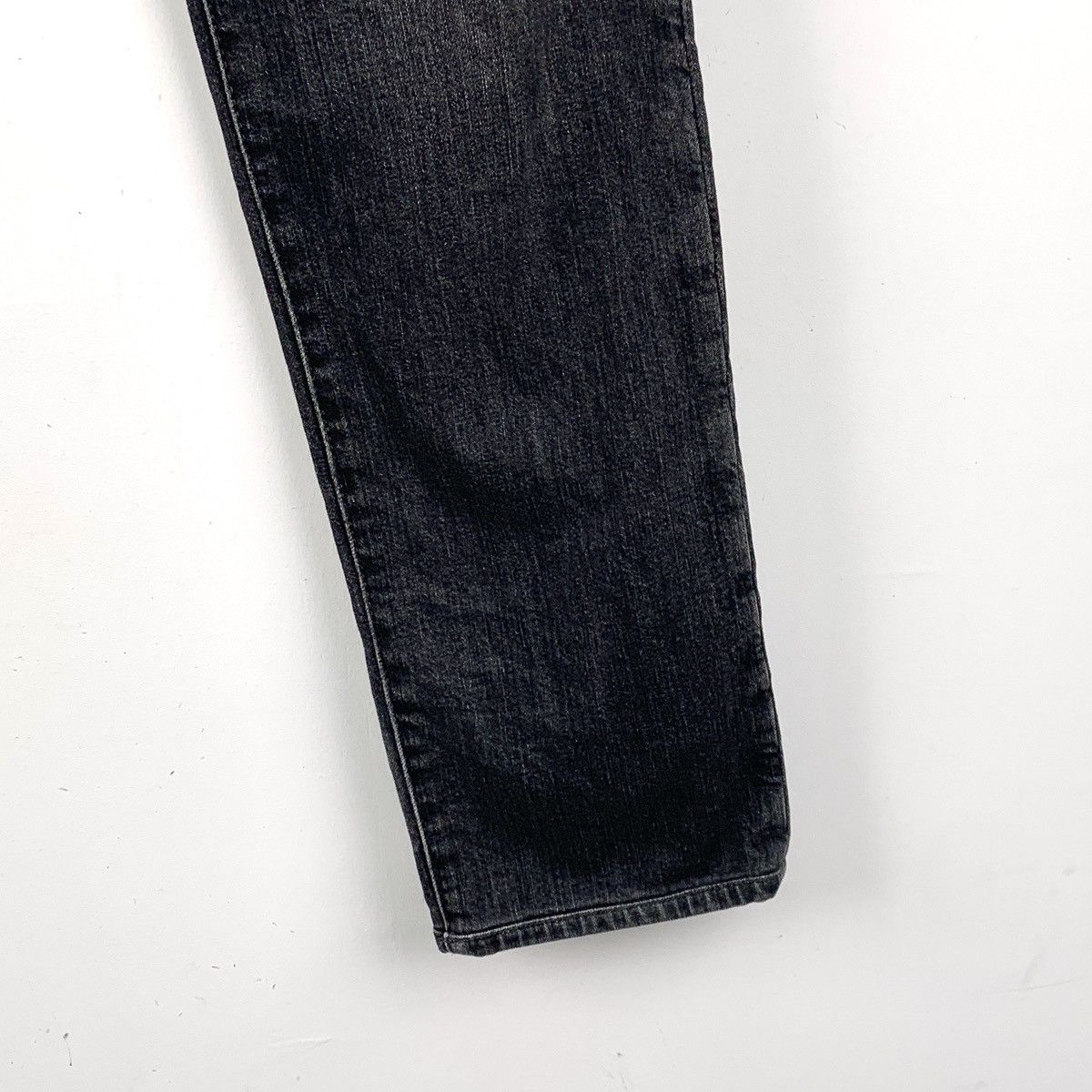 Armani ARMANI Smoke Grey Logo Denim Pants K26WX Size 29" - 4 Thumbnail