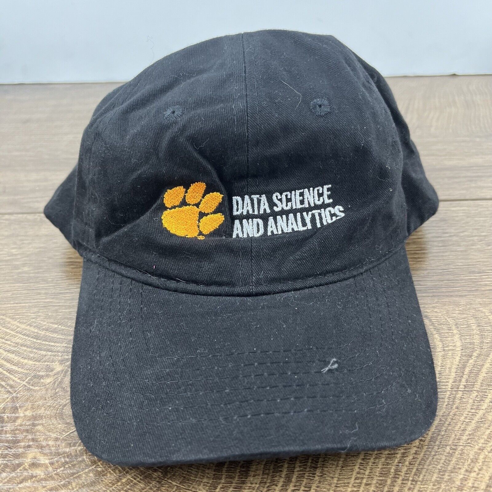 Other Clemson Data Science Analytics Hat Adjustable Hat Black Hat Size ONE SIZE - 4 Thumbnail